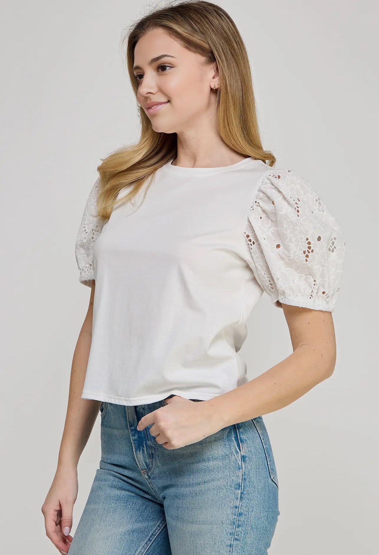 Claire Puff Sleeve Top