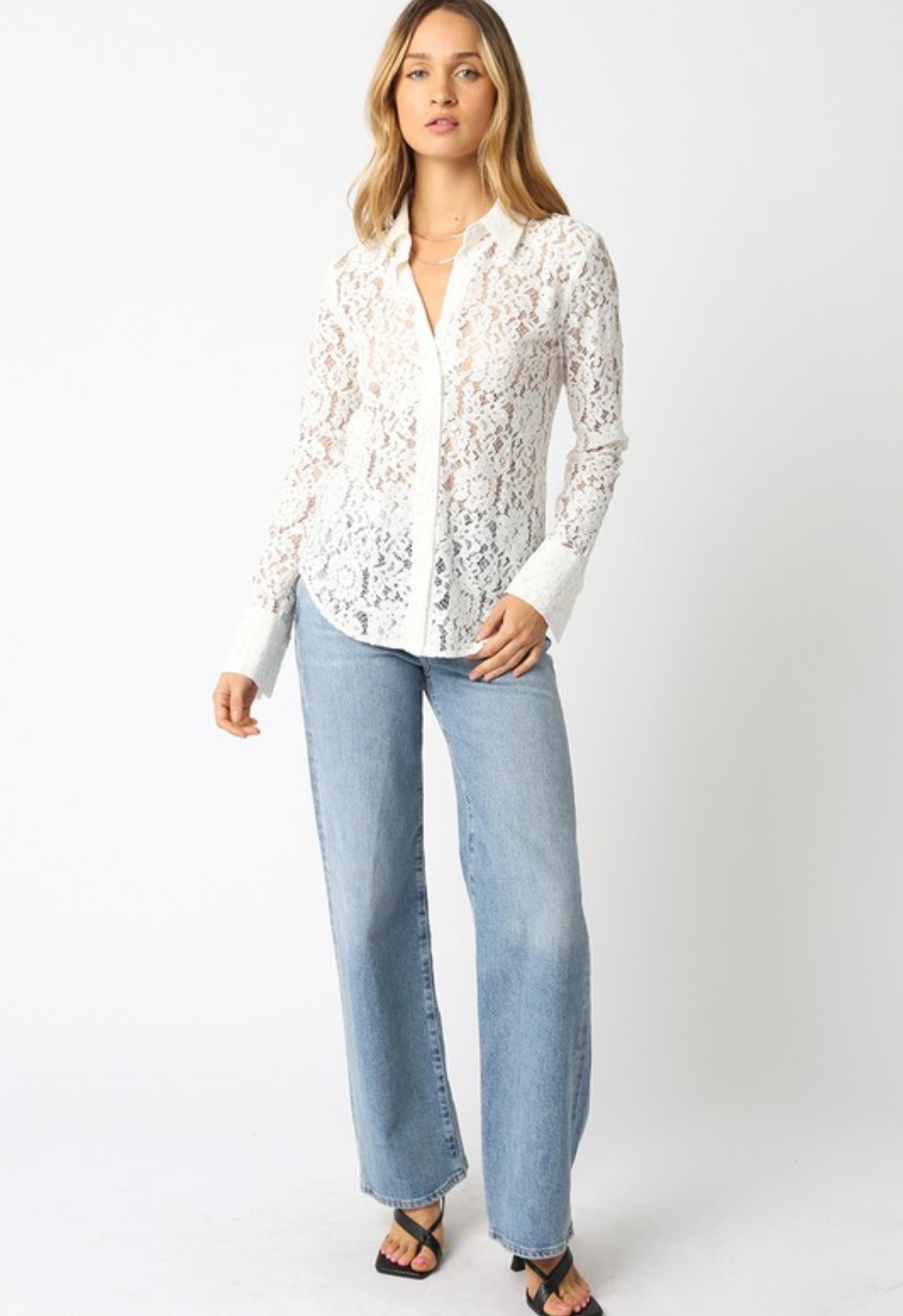 Celine Lace Top
