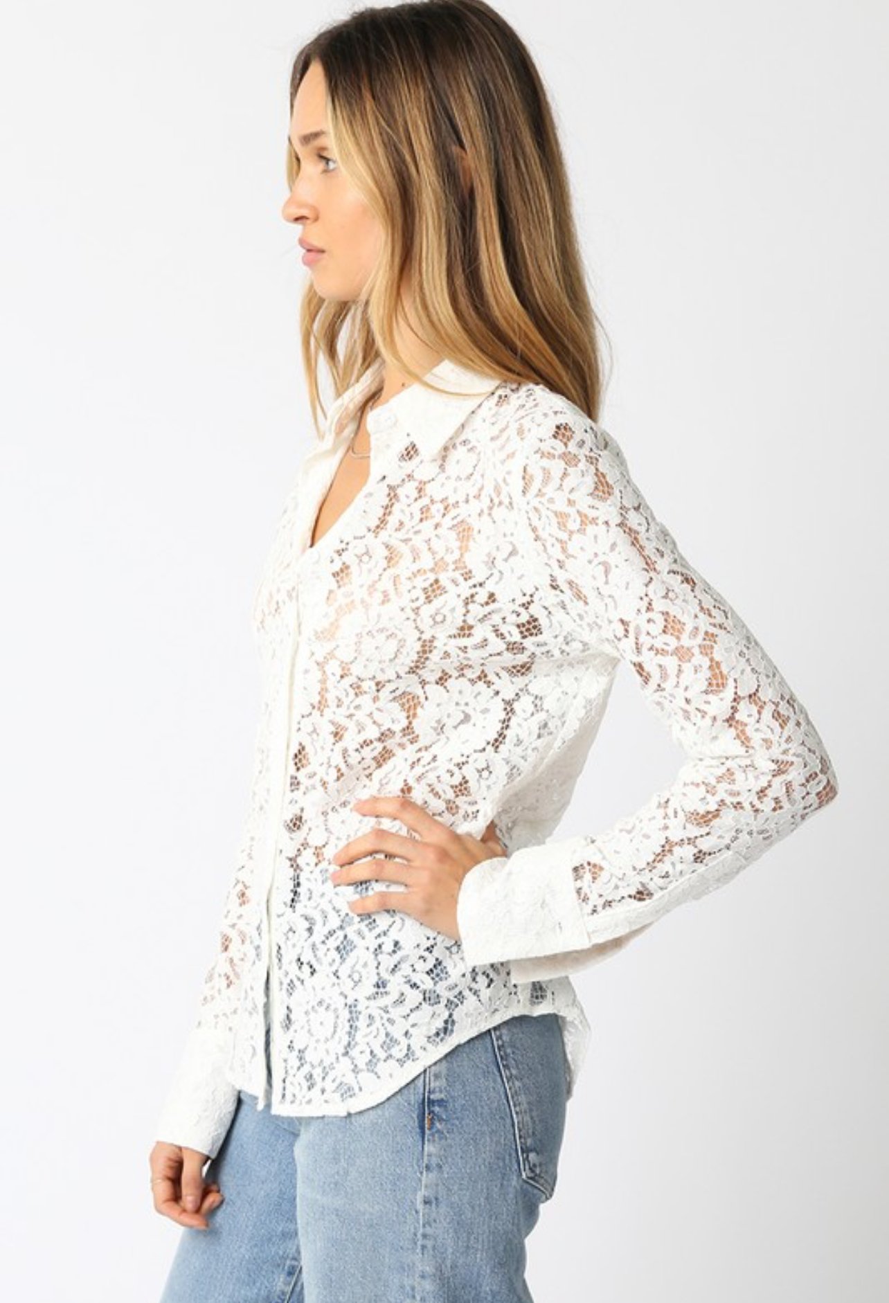 Celine Lace Top