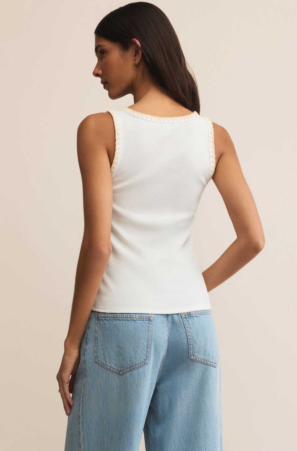 Z Supply Jaidynn Rib Tank — rowen Z Supply Jaidynn Rib Tank — rowen