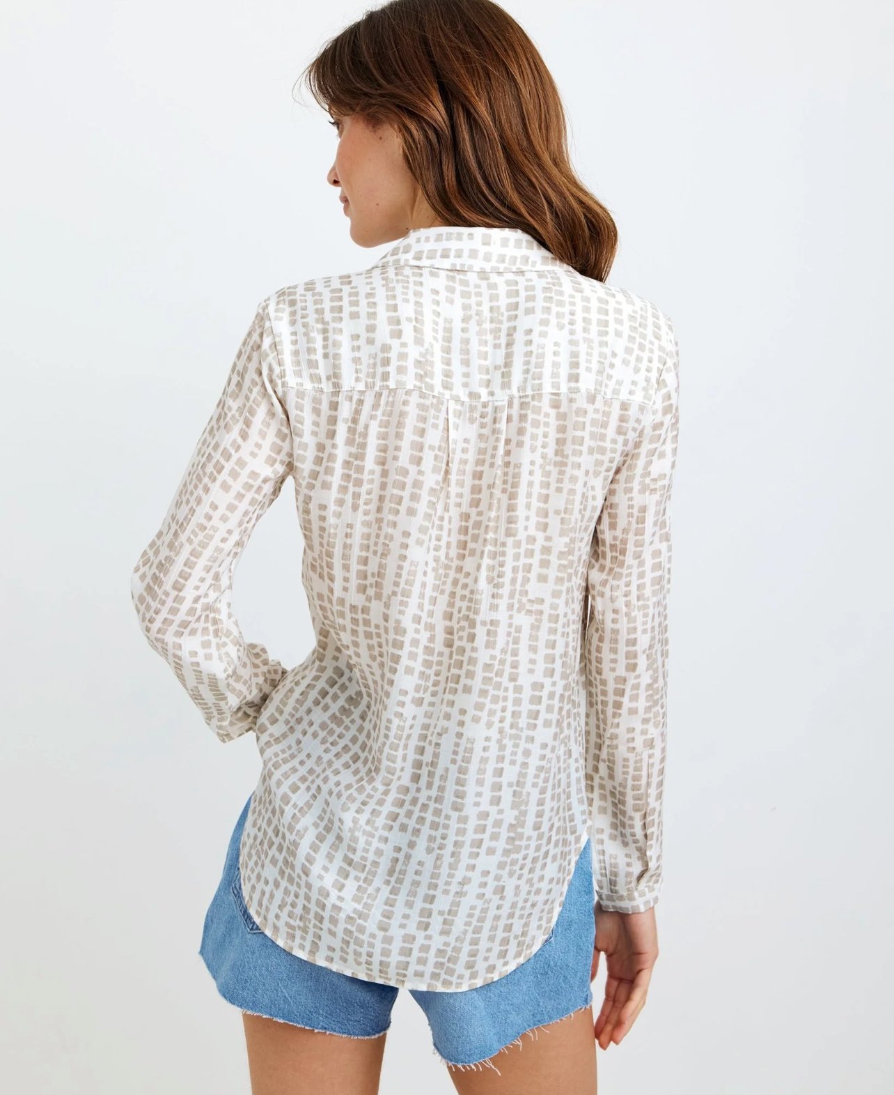 Bella Dahl Clean Front Hipster Shirt