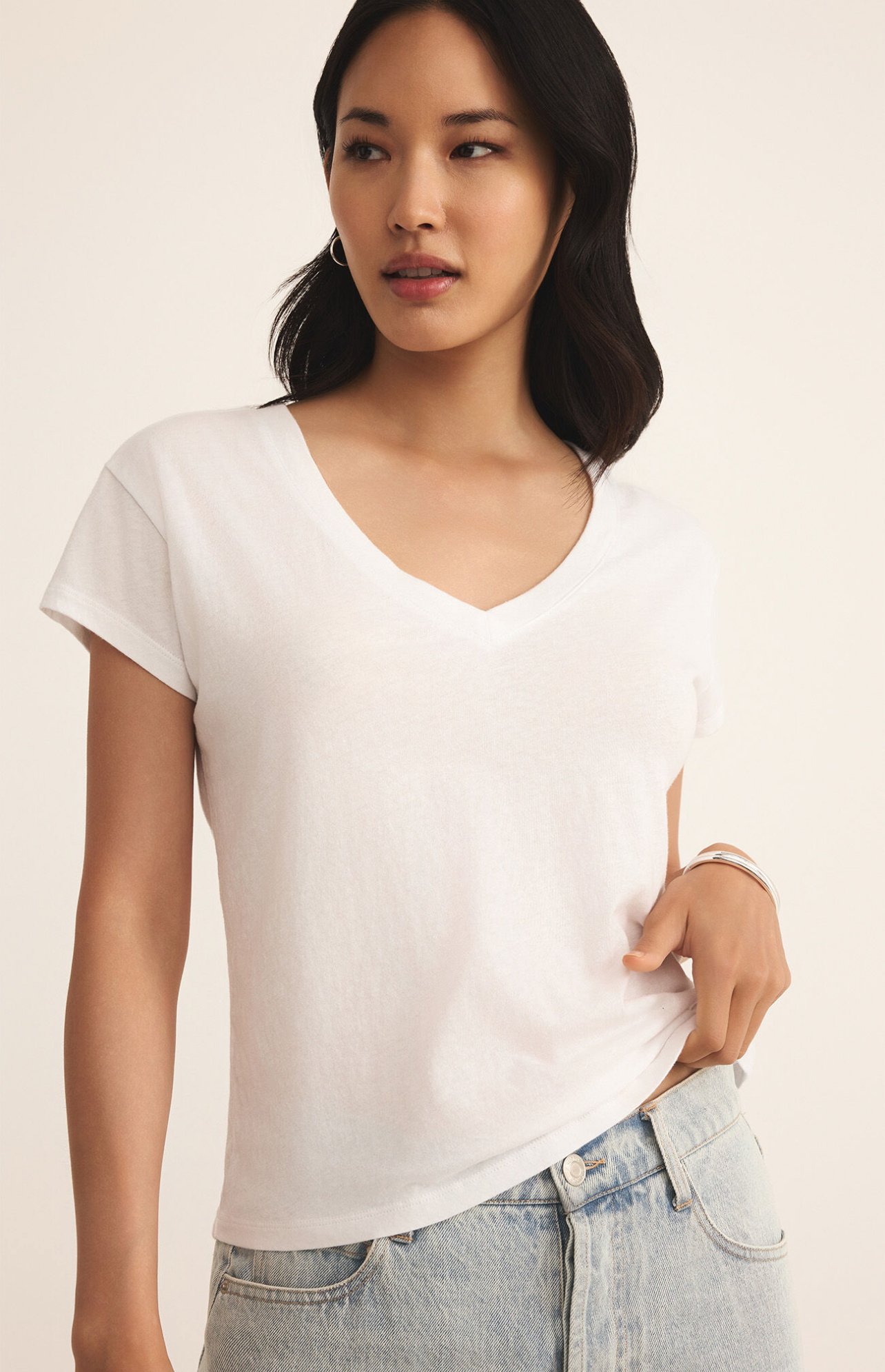 Z Supply Modern V-Neck Tee