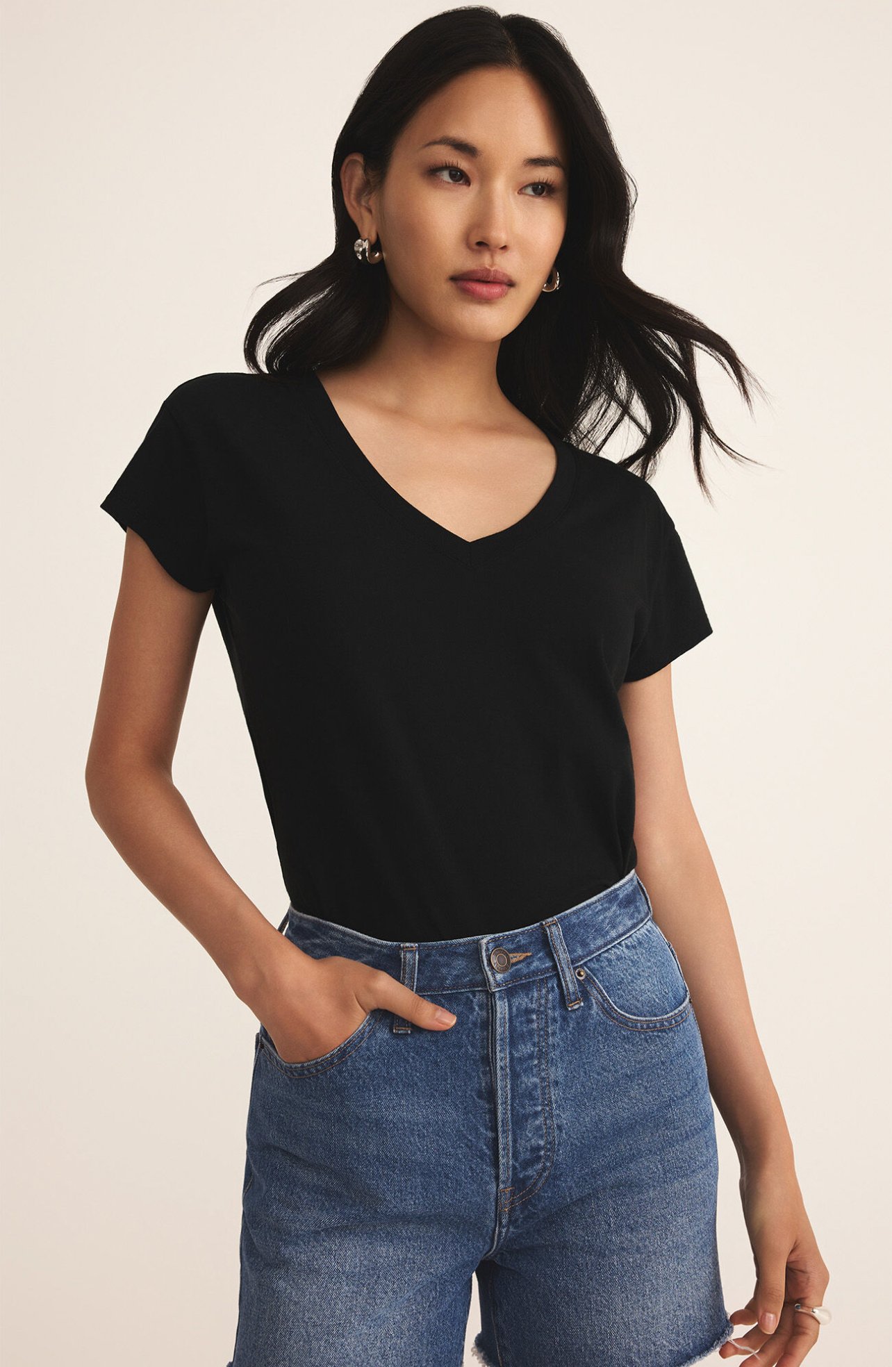 Z Supply Modern V-Neck Tee