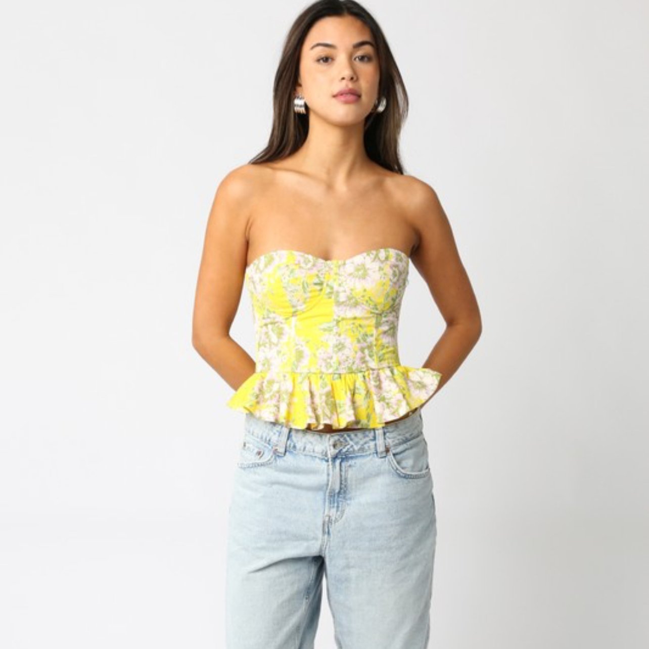 Aliya Floral Top