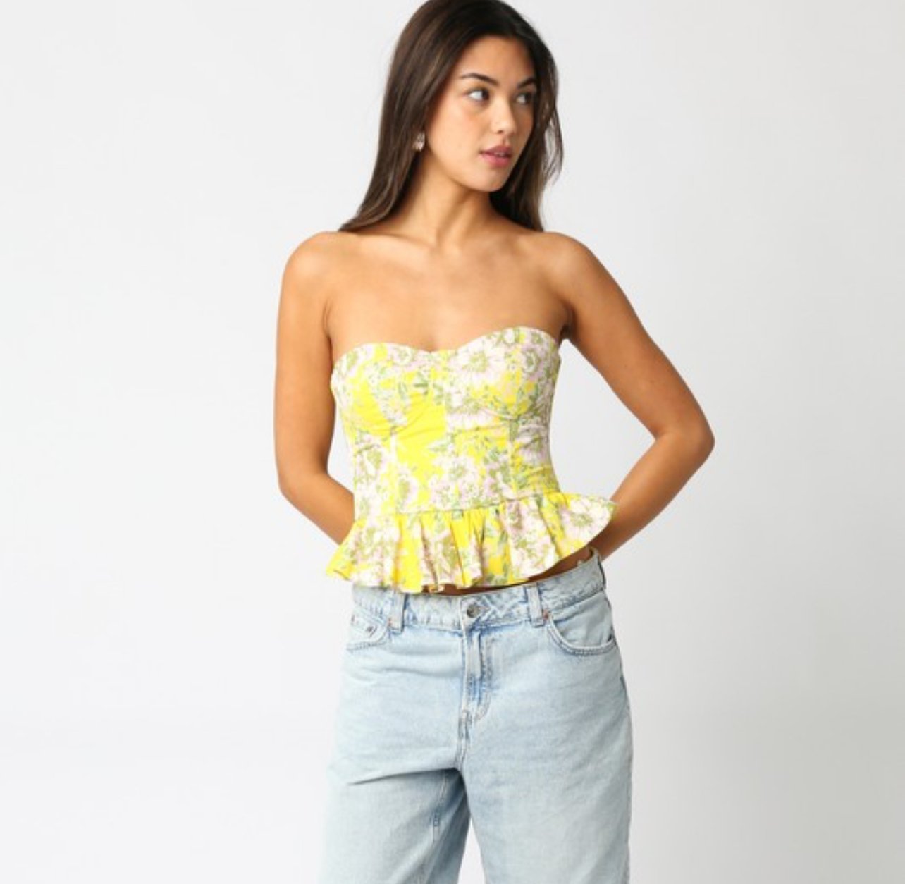 Aliya Floral Top