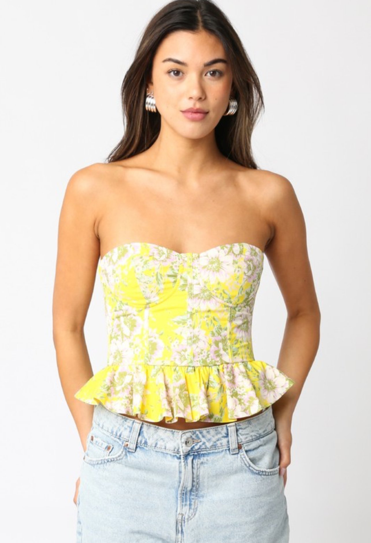 Aliya Floral Top