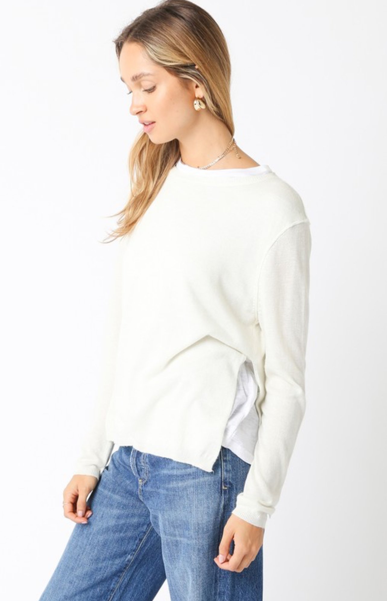 Delilah Layered Sweater