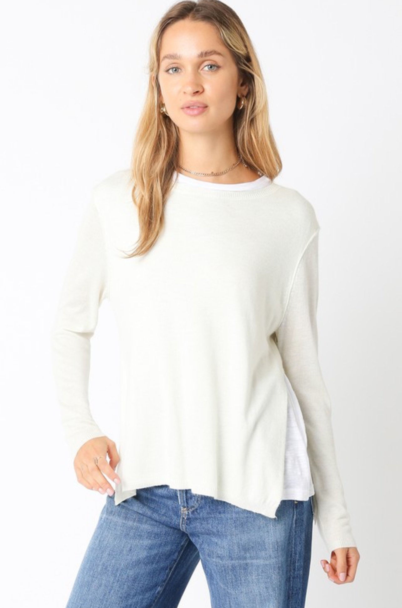 Delilah Layered Sweater