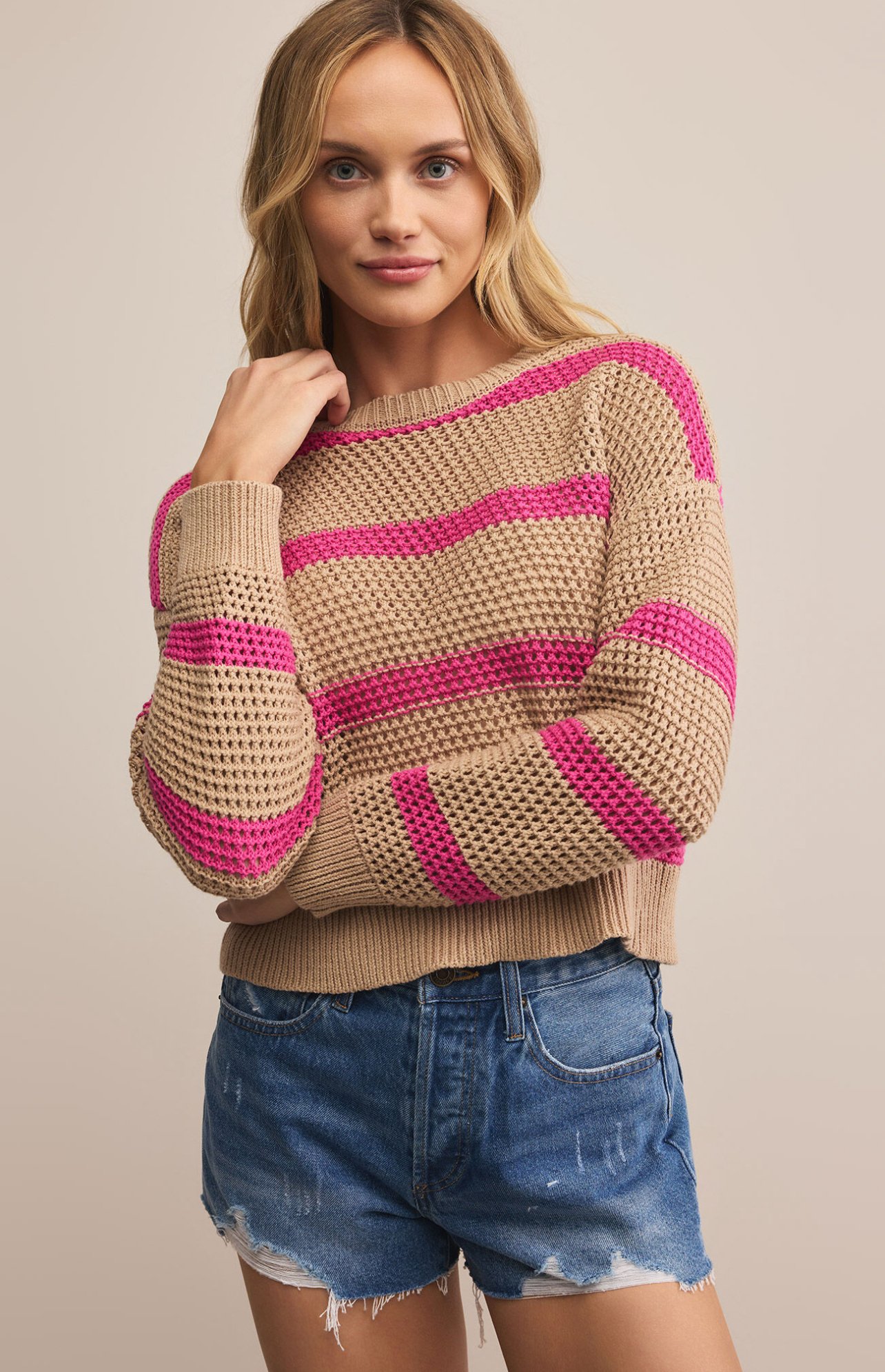 Z Supply Broadbeach Stripe Sweater