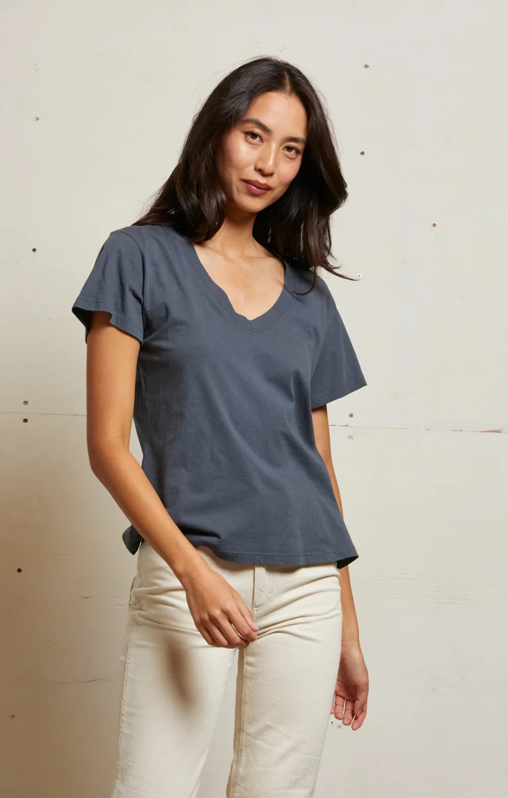 【PERFECT WHITE TEE Vネック Tシャツ classic-elegance-with-the-men-