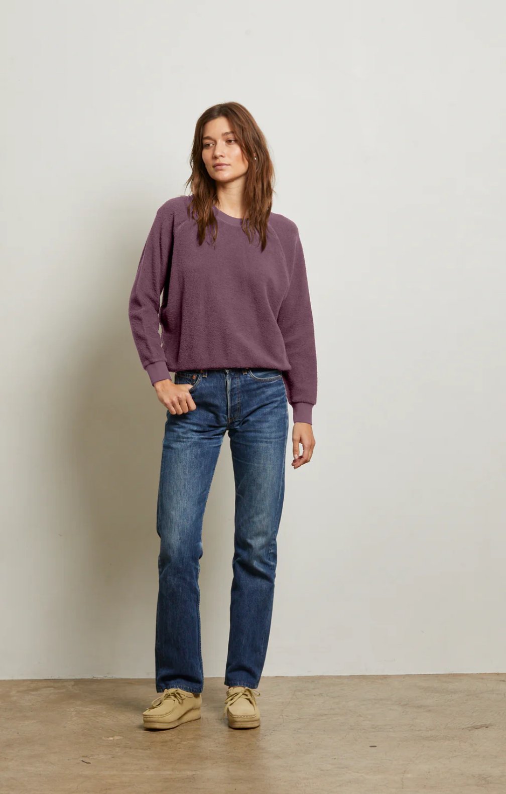 Perfect White Tee Ziggy Inside Out Sweatshirt