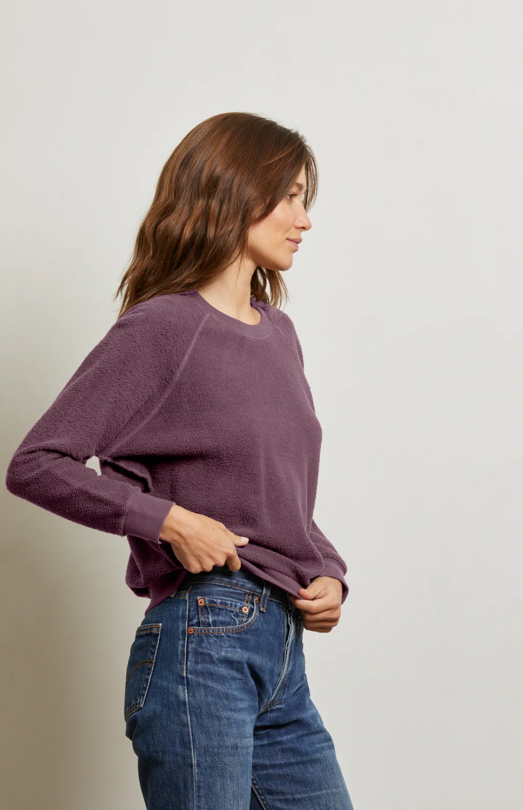 Perfect White Tee Ziggy Inside Out Sweatshirt