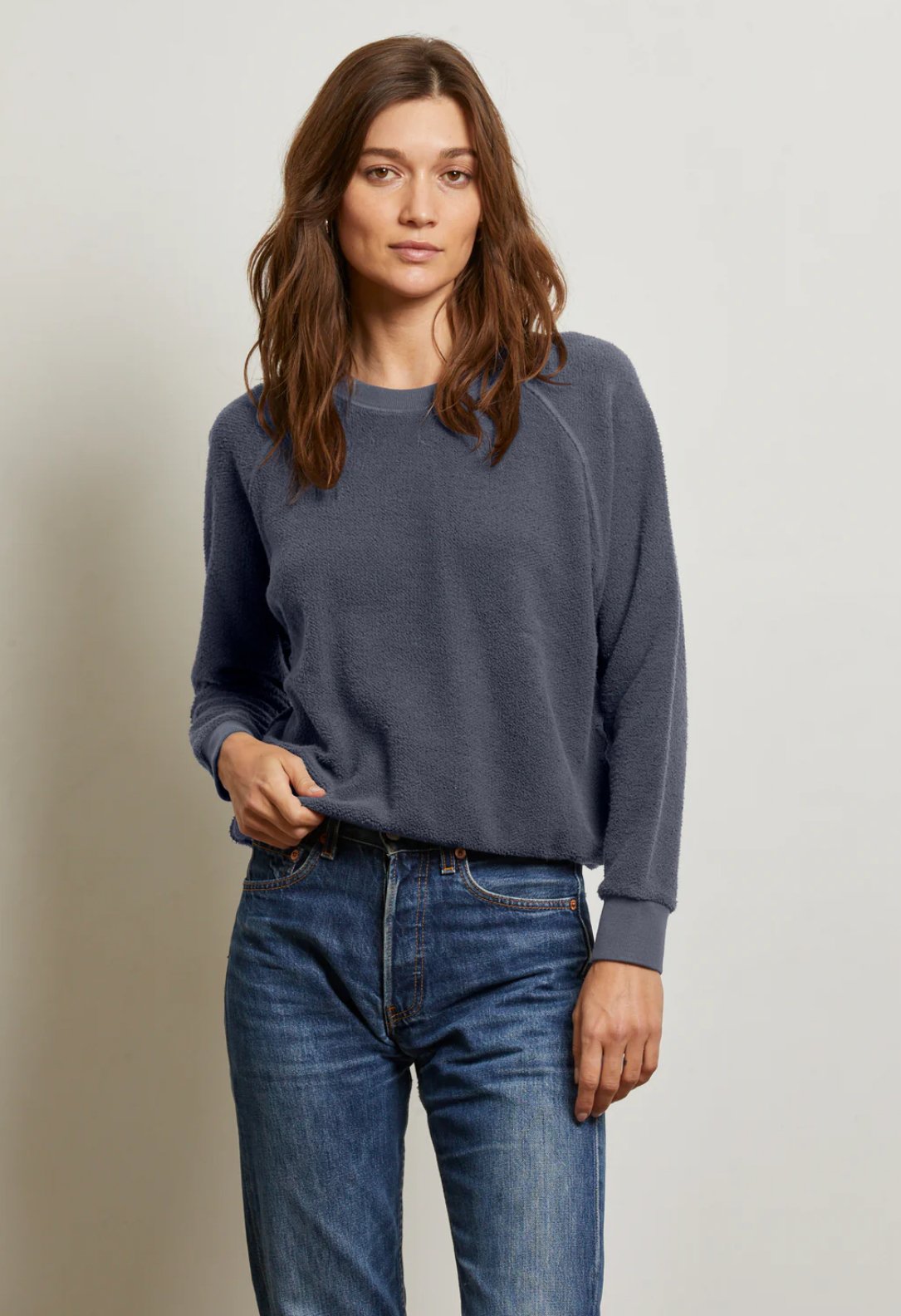 Perfect White Tee Ziggy Inside Out Sweatshirt