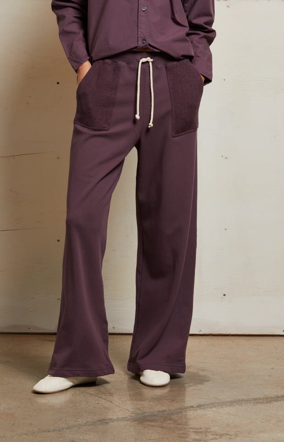 Perfect White Tee Rosanna Reverse Pocket Pant