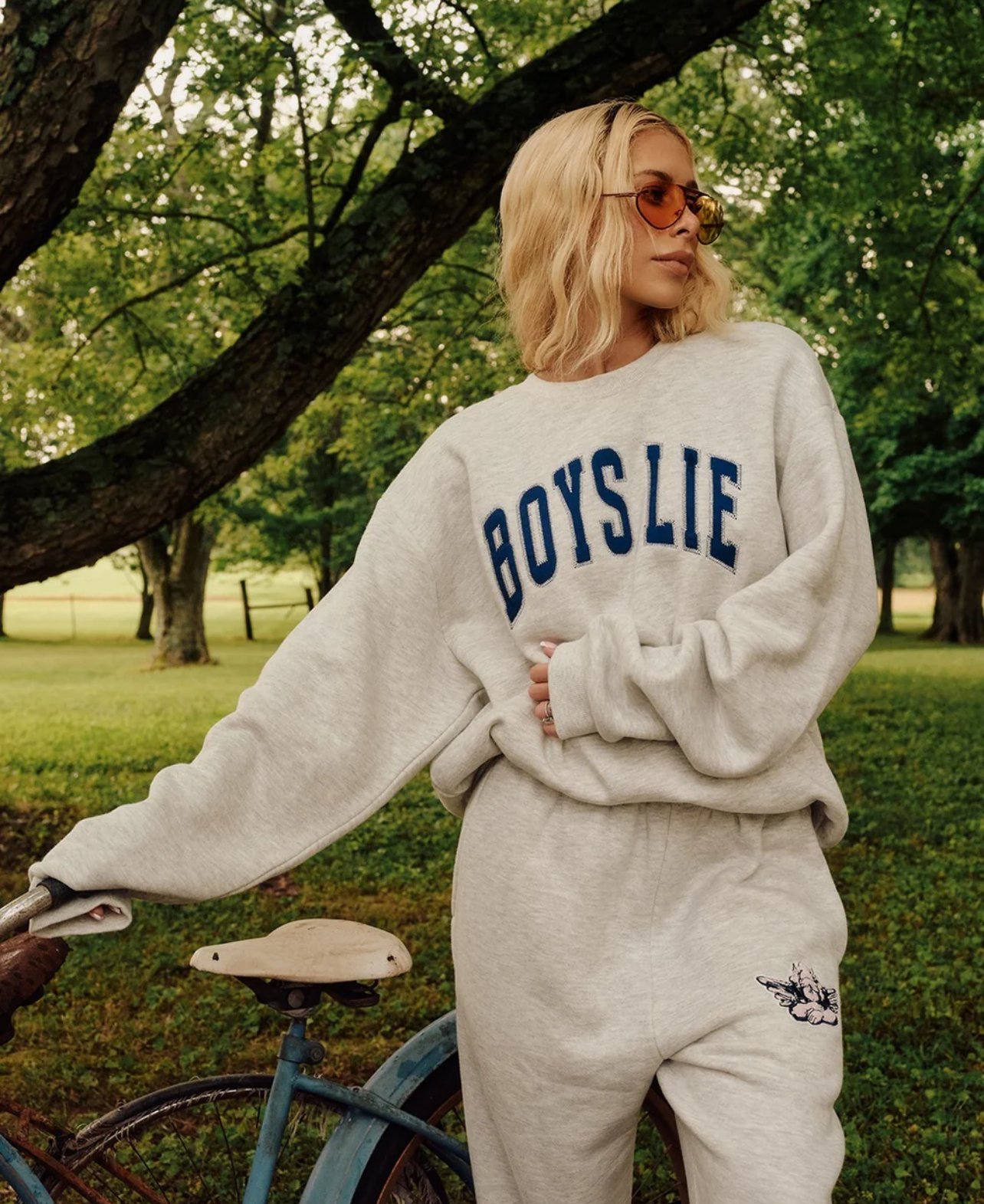 Boys Lie Smoke & Mirrors Kara Crewneck