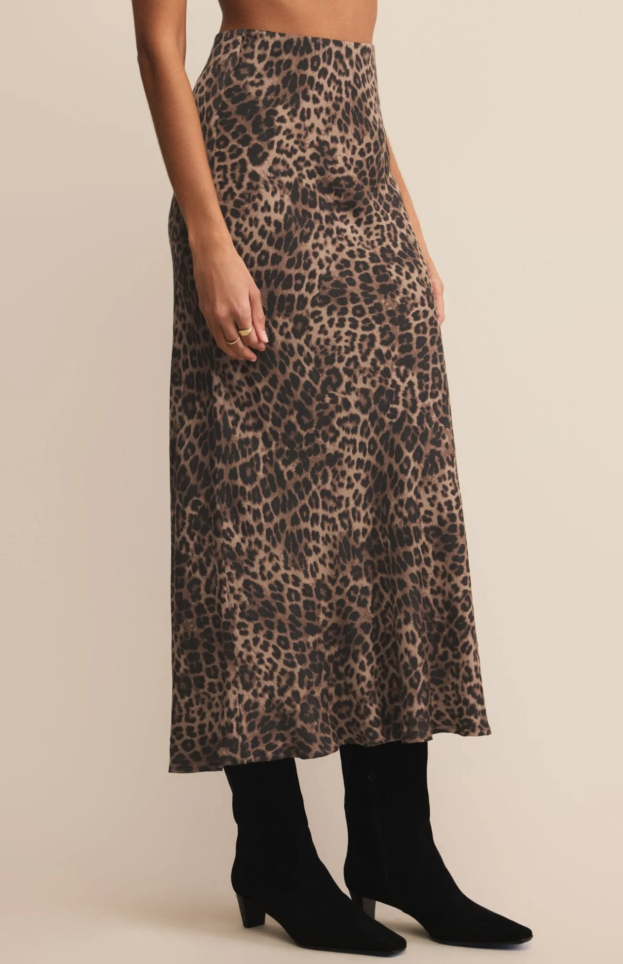Z Supply Izabel Leopard Skirt