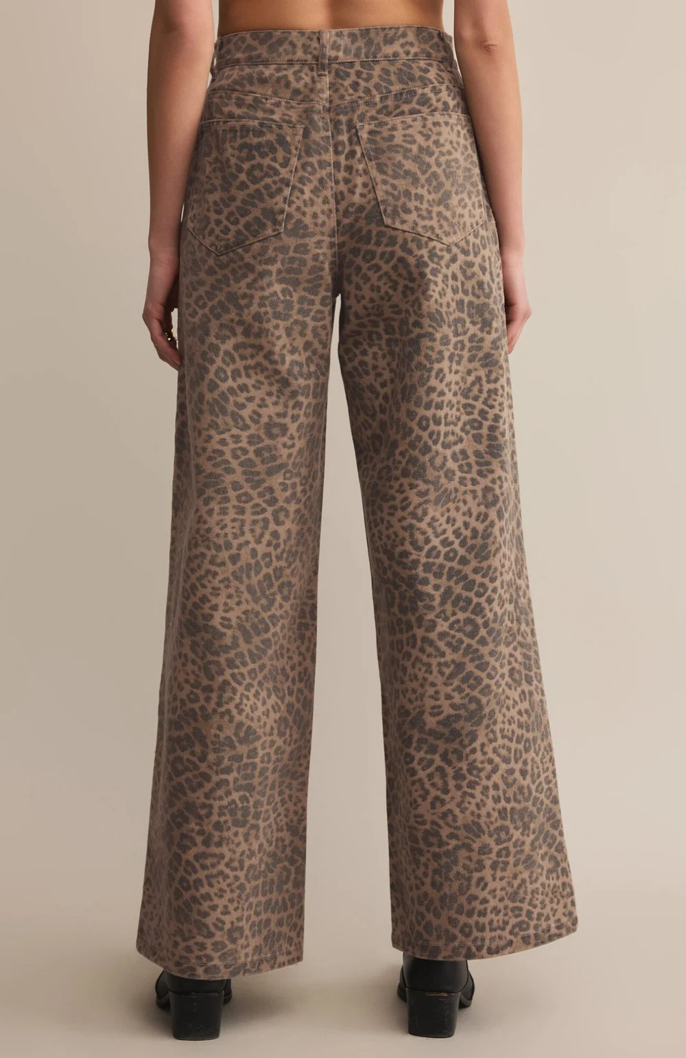 Z Supply Marli Denim Leopard Pant — rowen