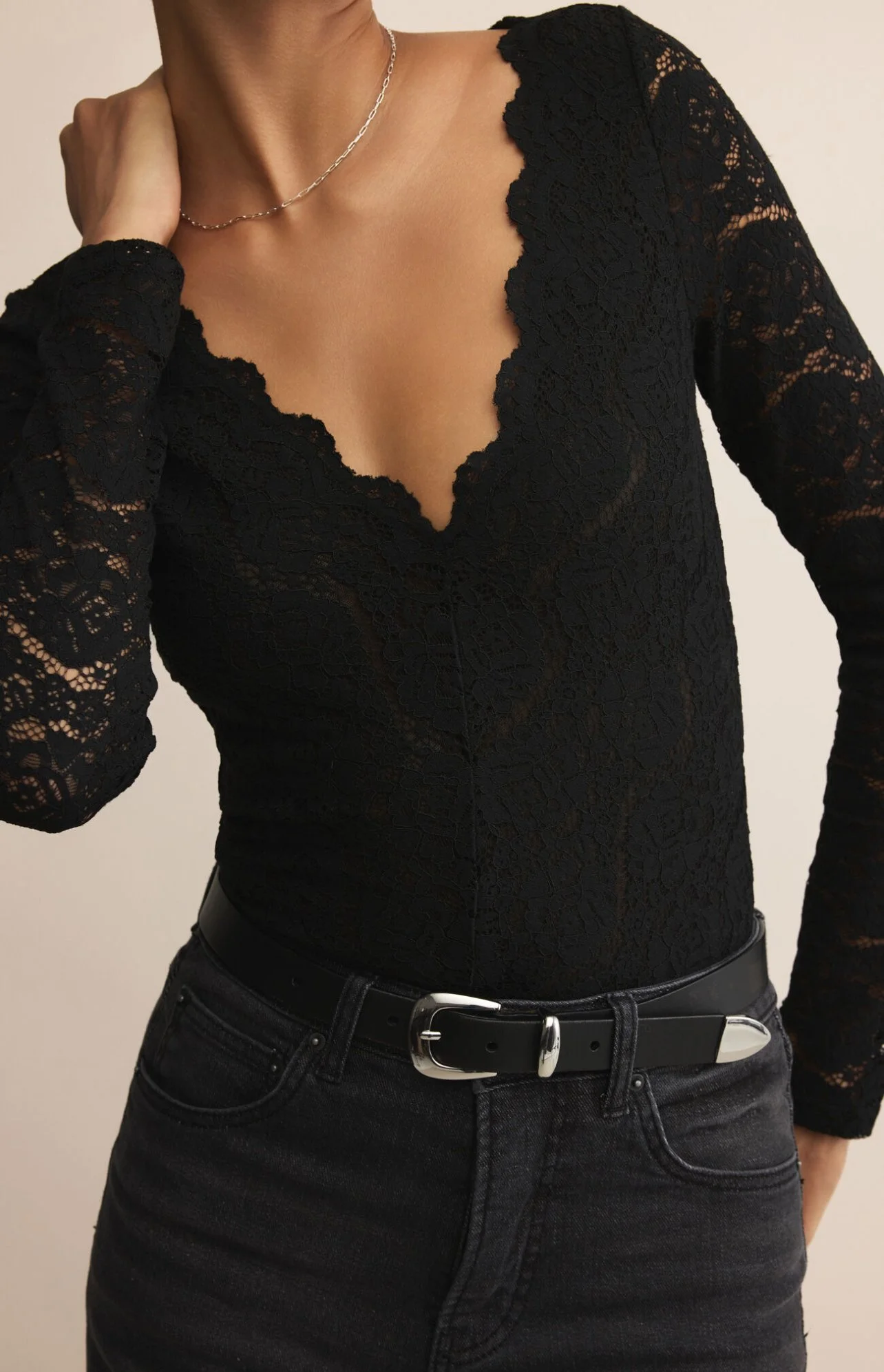 Z Supply Nightfall Lace Bodysuit