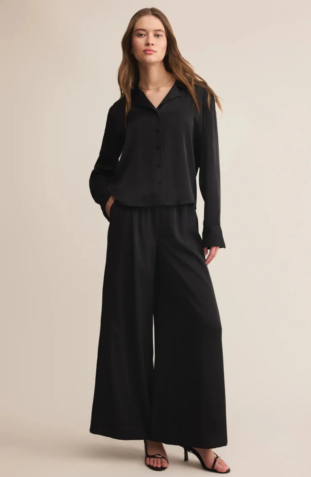 Z Supply Isolde Satin Pant