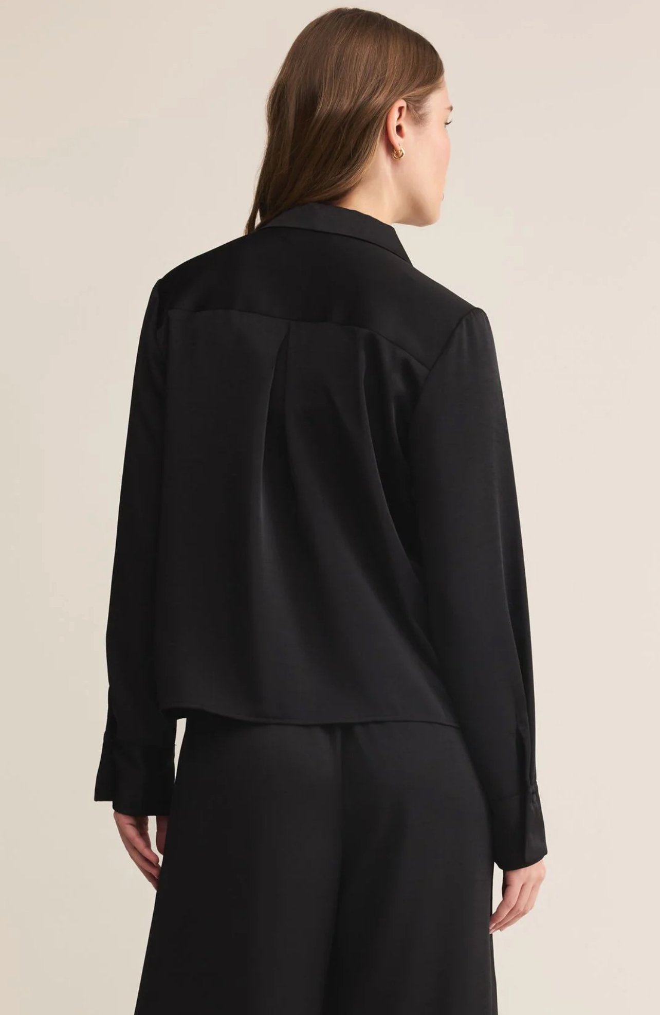 Z Supply Ana Satin Top