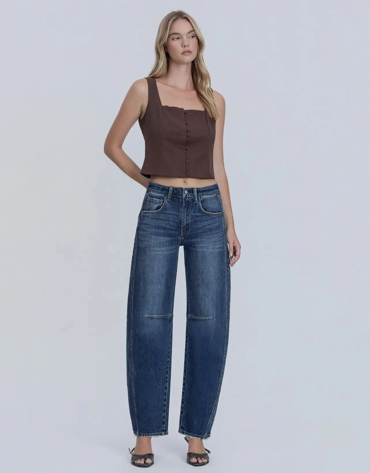 Brooke High Rise Barrel