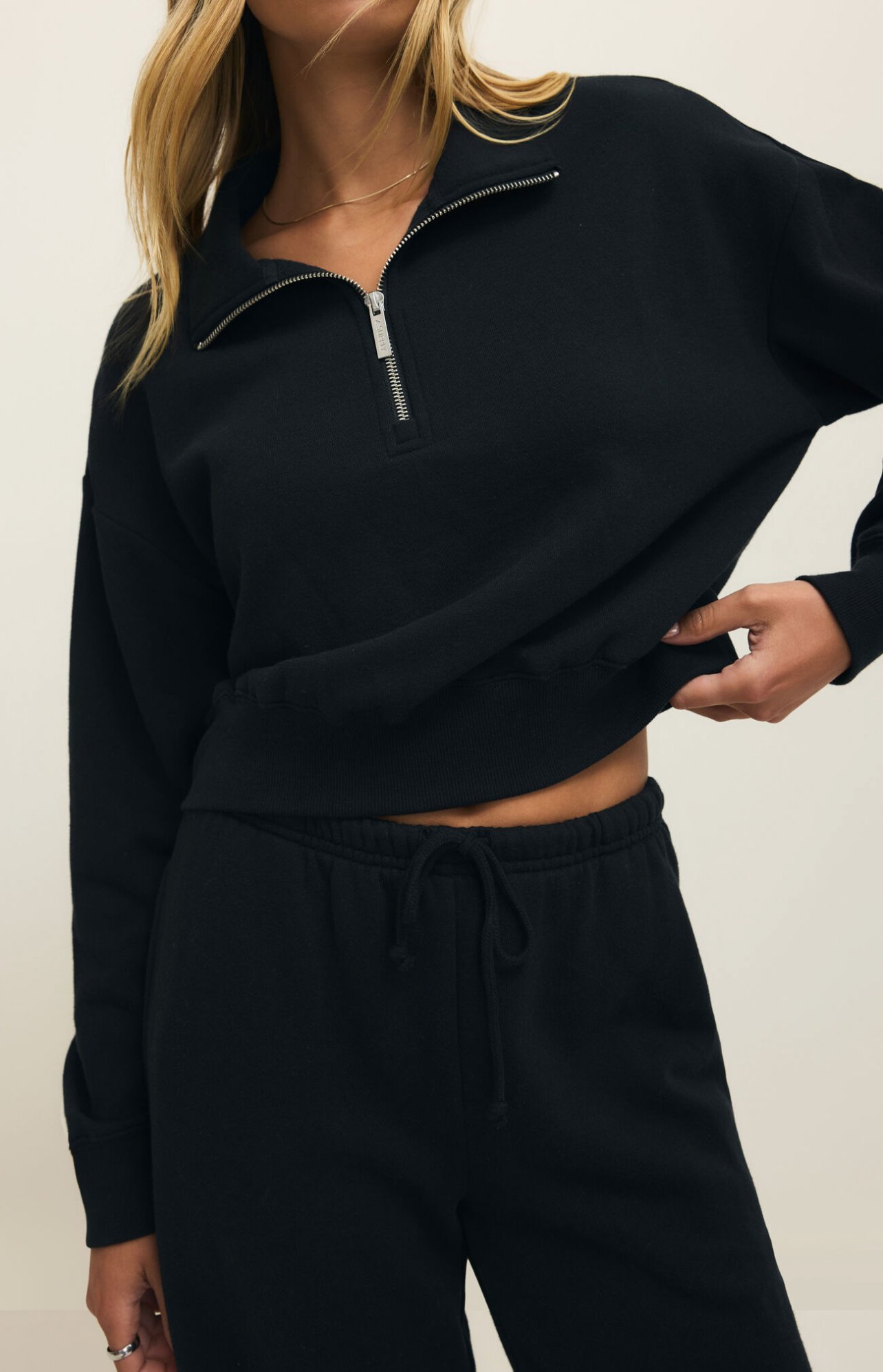 Z Supply Downtown Wide Leg Sweatpant