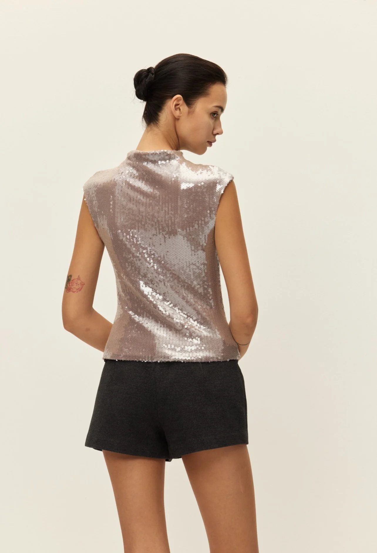 Elodie Sabrina Sequin Top