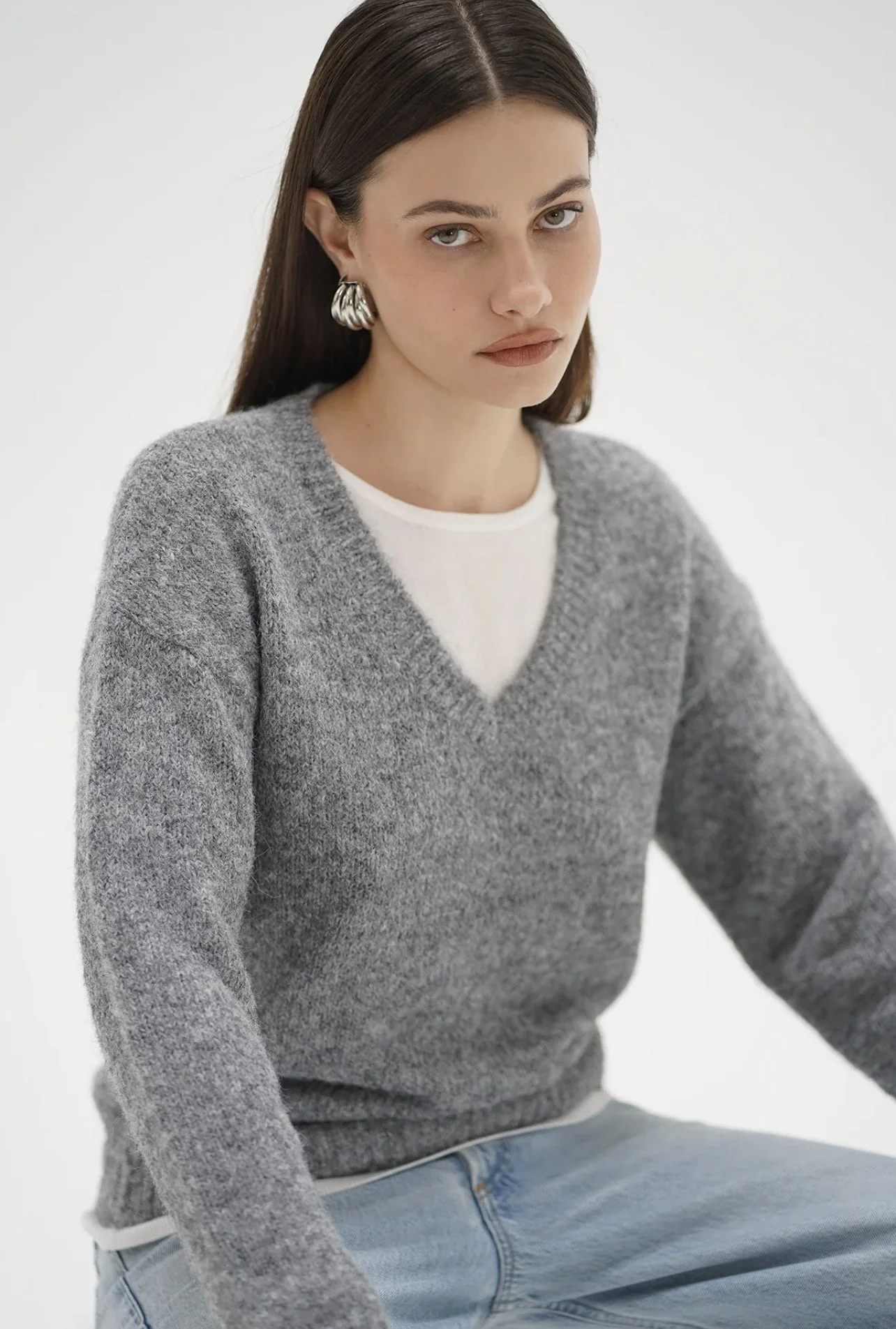LNA Sienna Double Layer Sweater