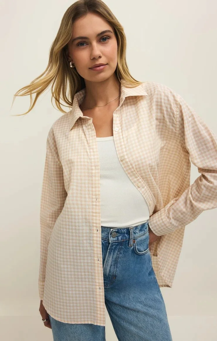 Z Supply Seaport Button Up Top