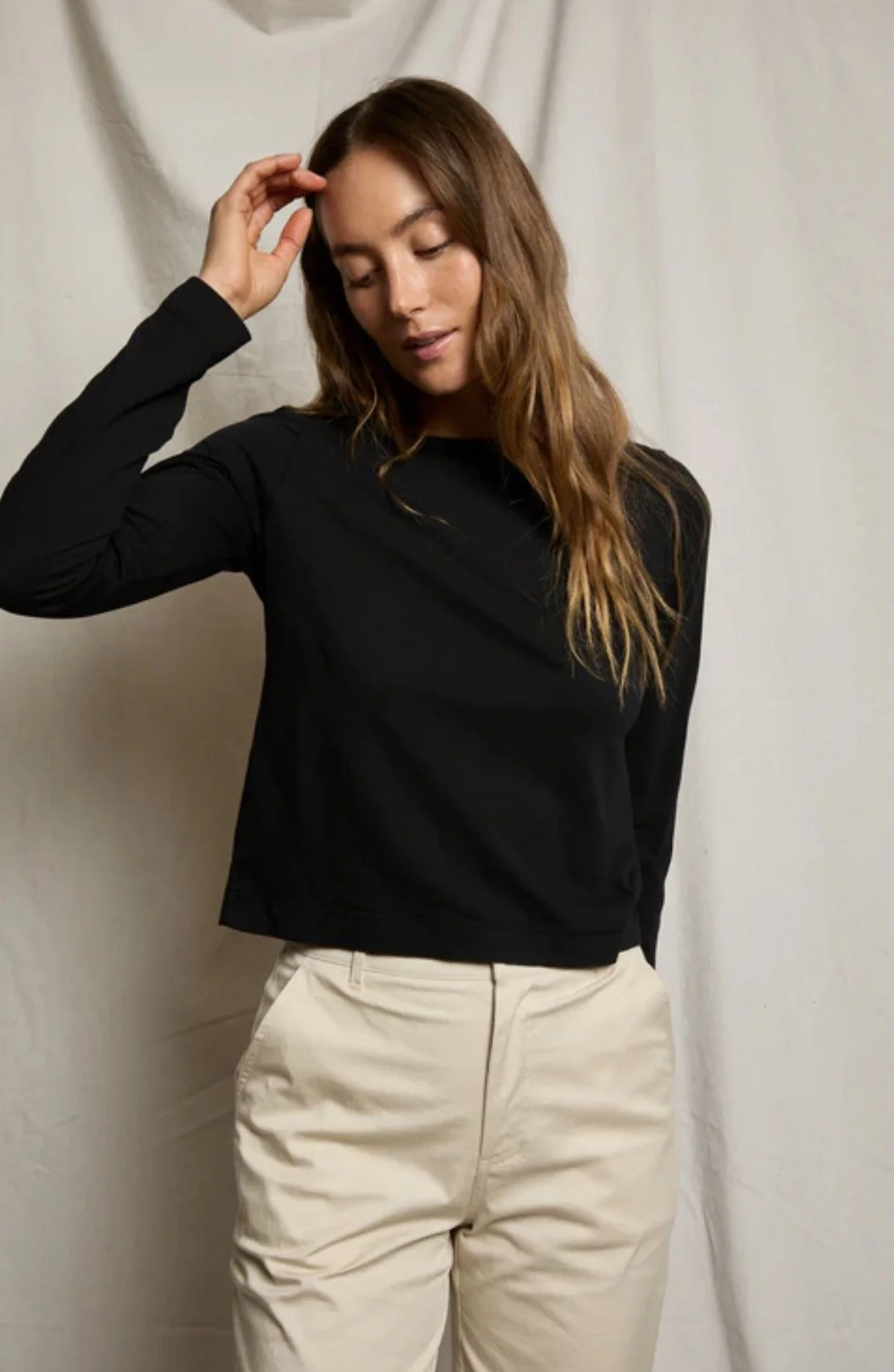 Perfect White Tee Parker Long Sleeve