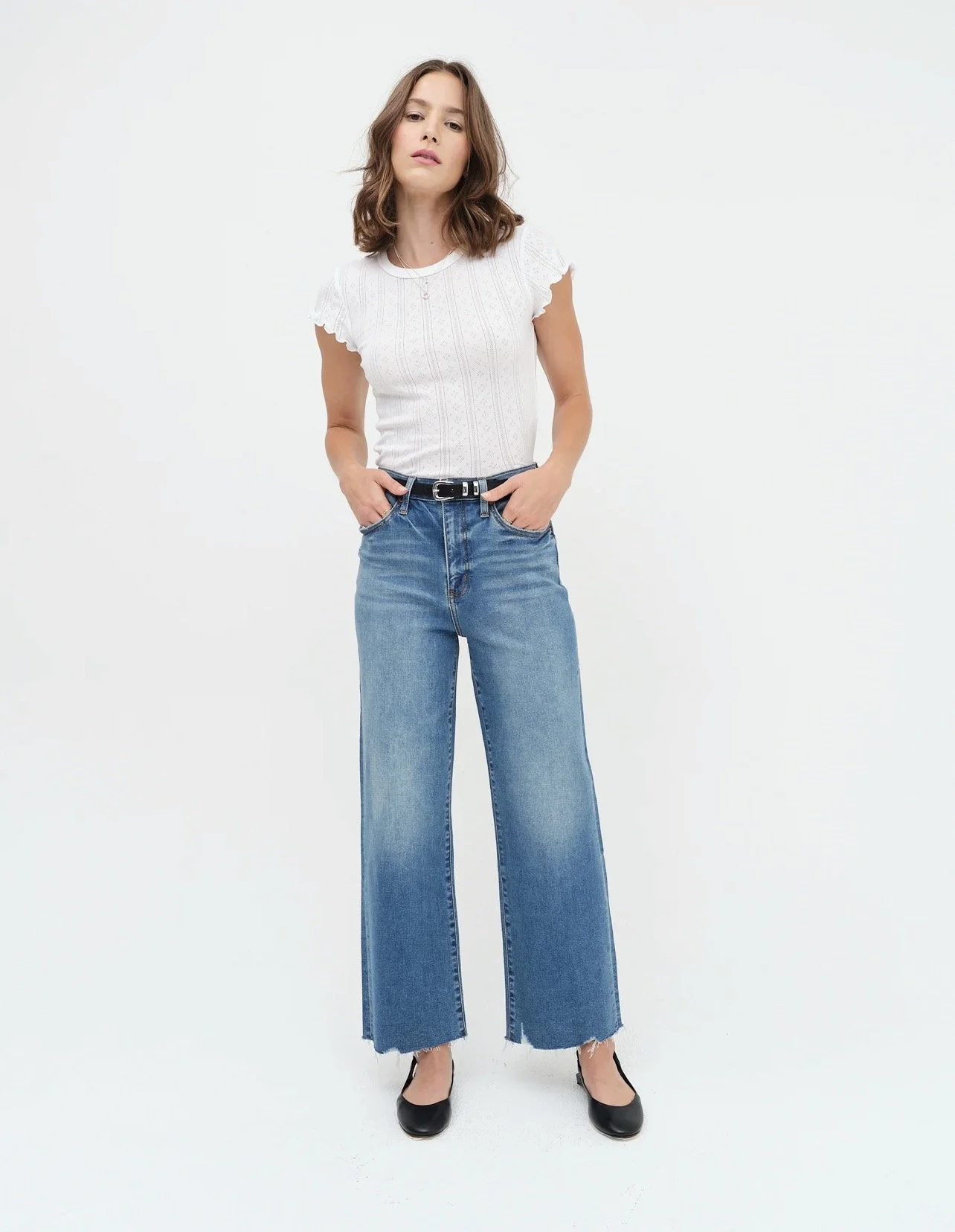 Daze Pleaser High Rise Wide Leg