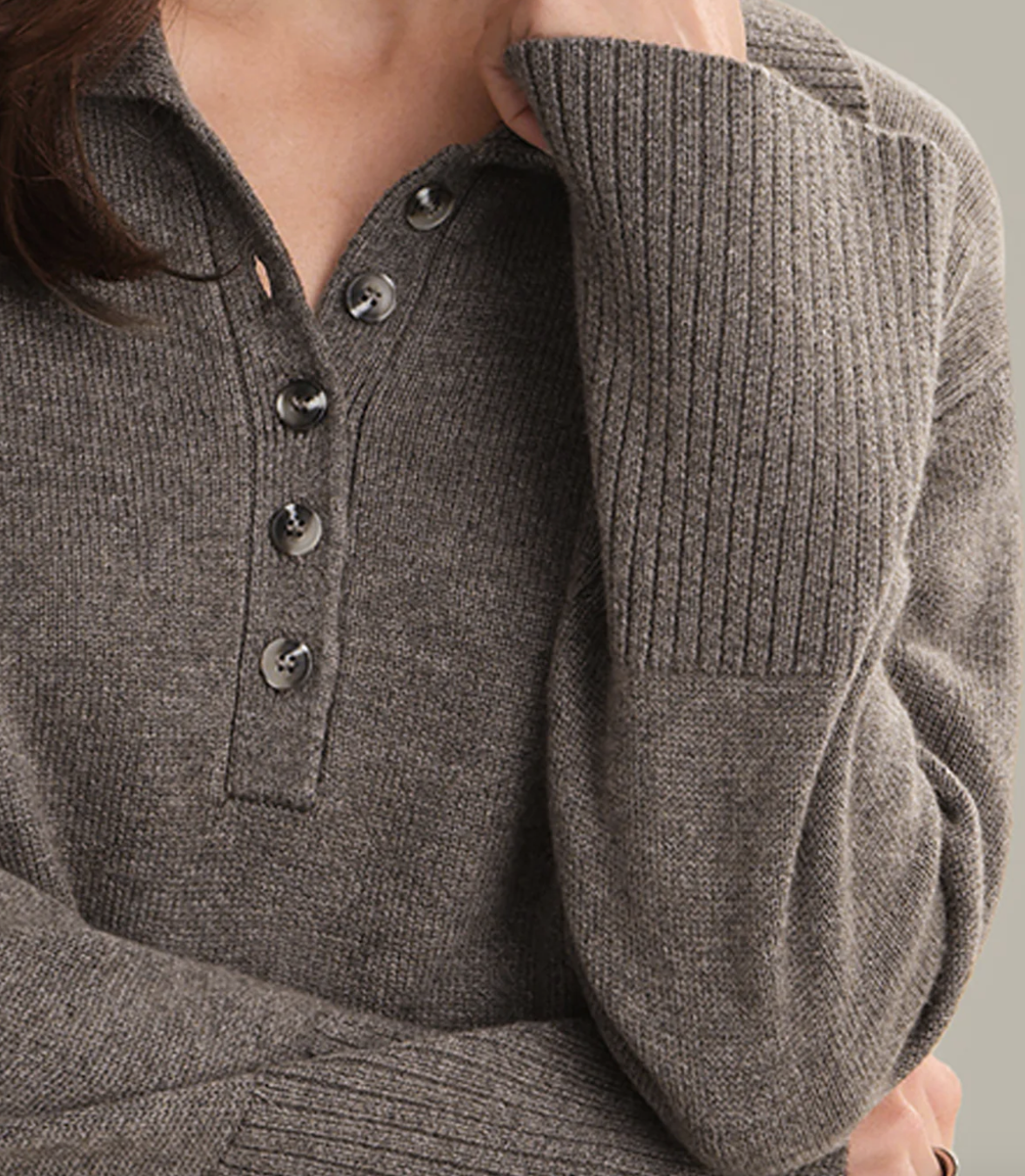 525 Simone Bell Sleeve Polo