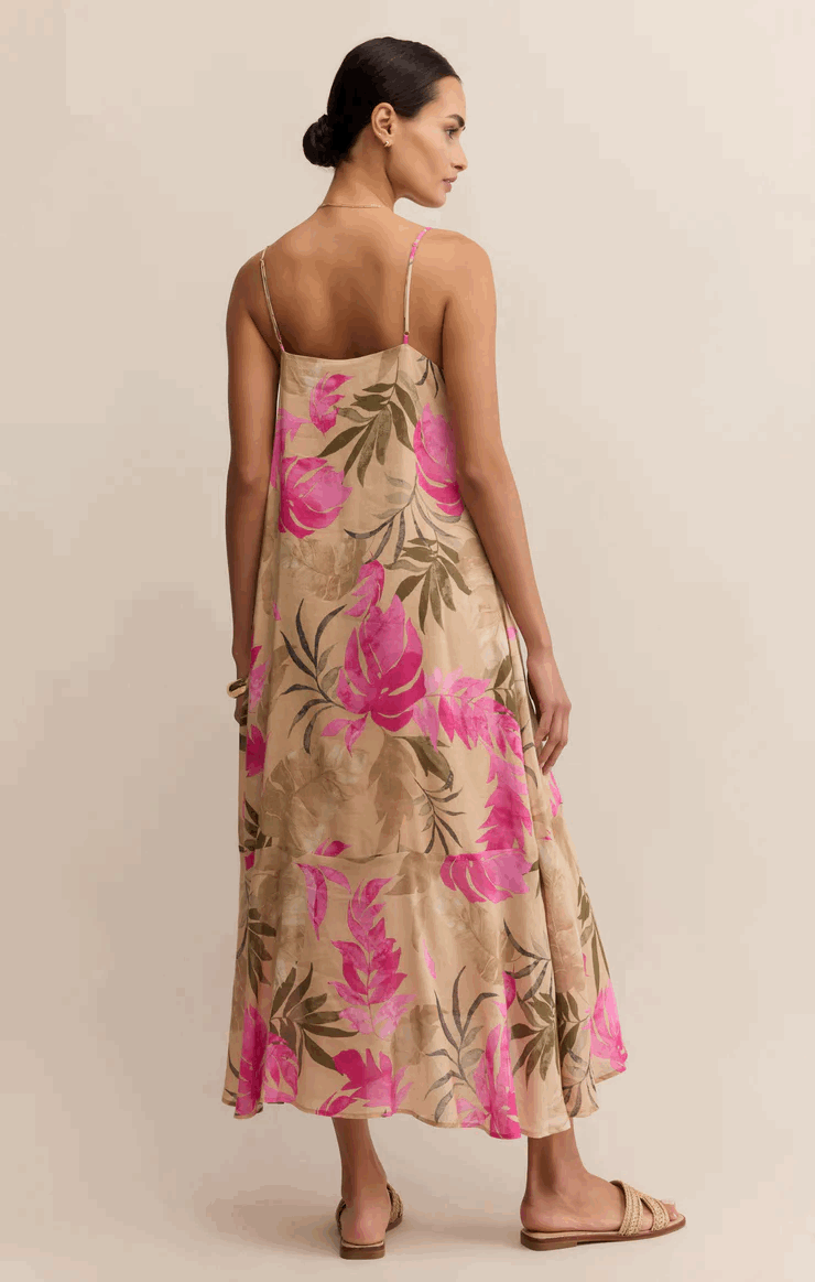 Z Supply Benson Tropical Maxi Dress