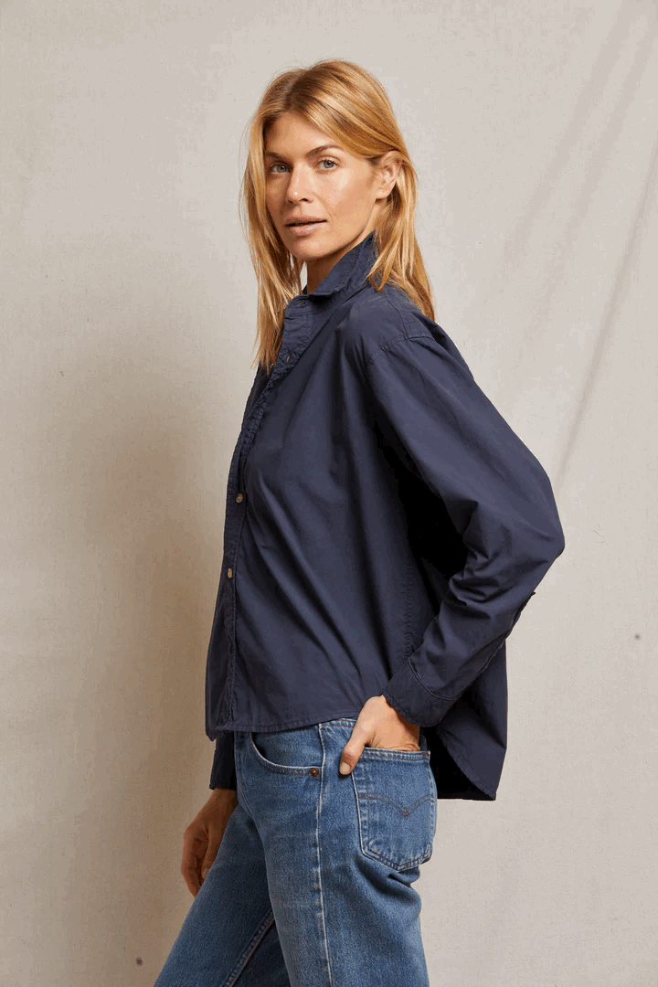 Perfect White Tee James Button Down