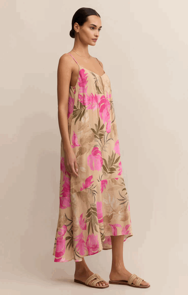 Z Supply Benson Tropical Maxi Dress