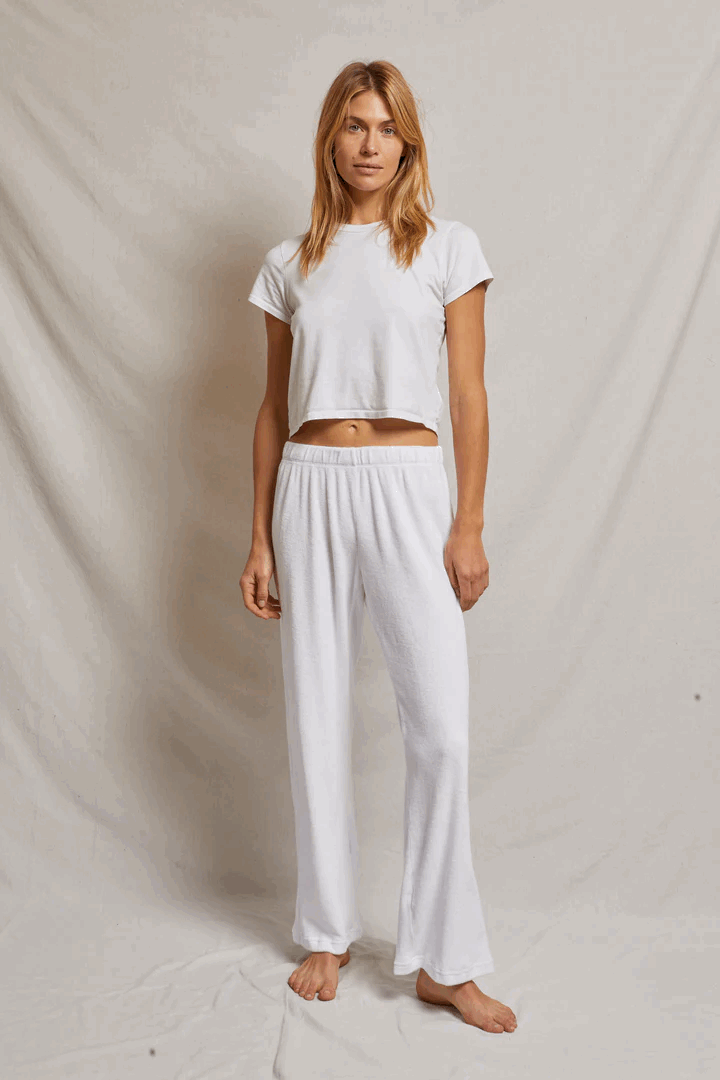 Perfect White Tee Katie Terry Sweatpant