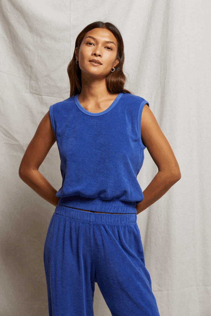 Perfect White Tee Ellie Terry Banded Tank