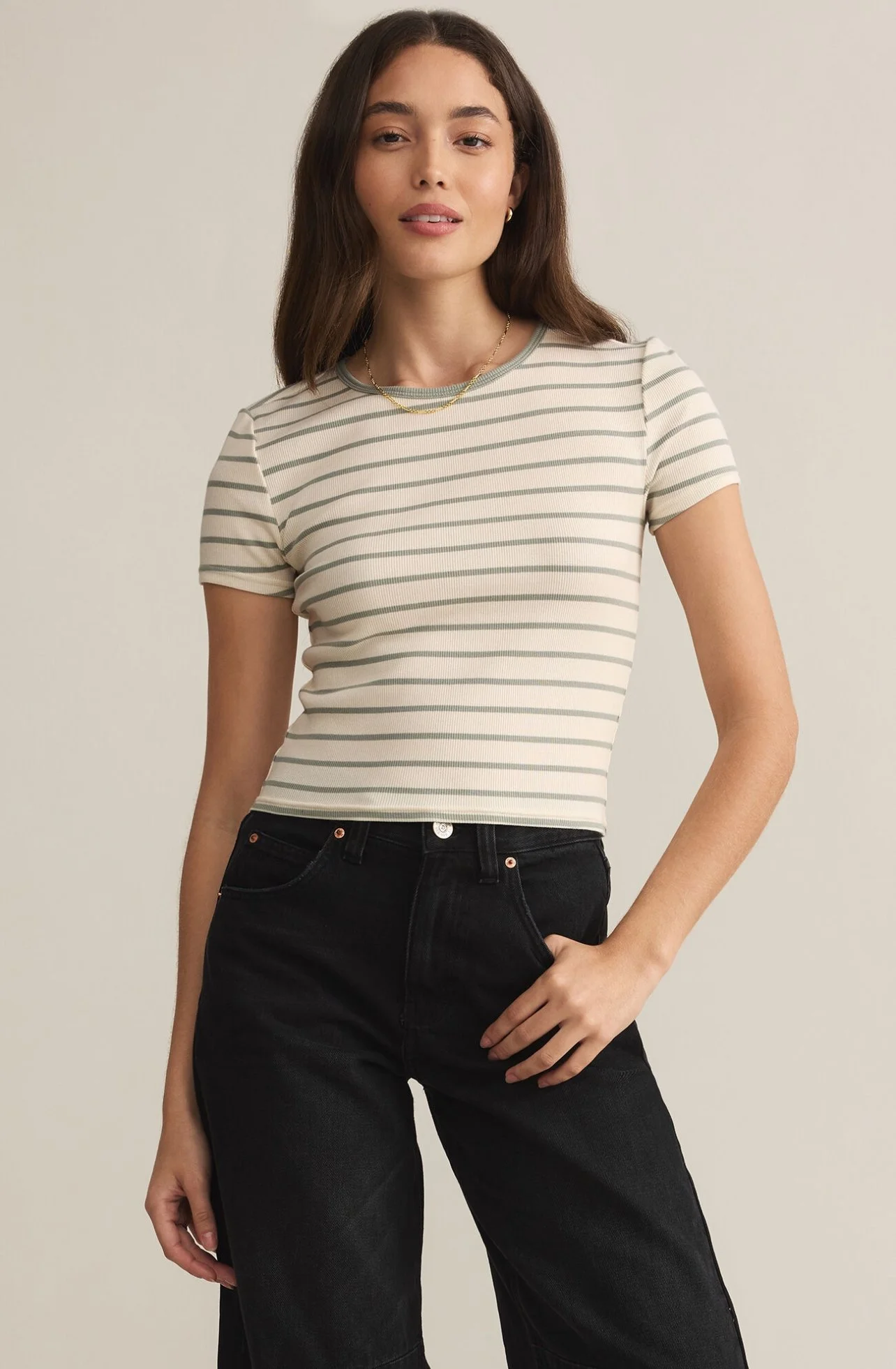 Z Supply Saxton Striped Tee