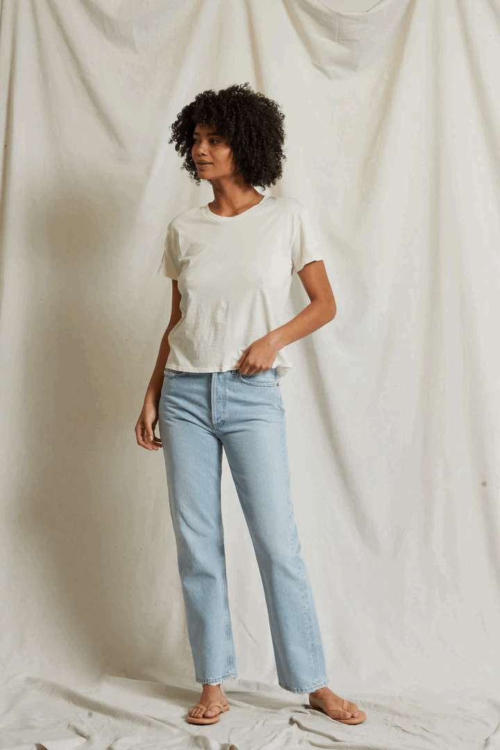 perfect white tee harley crew neck tee
