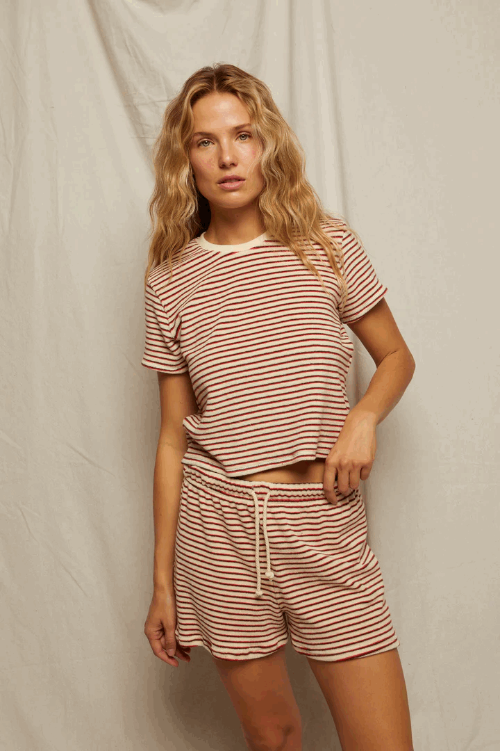 Perfect White Tee Bree Terry Tee