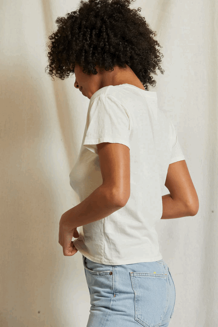 perfect white tee harley crew neck tee