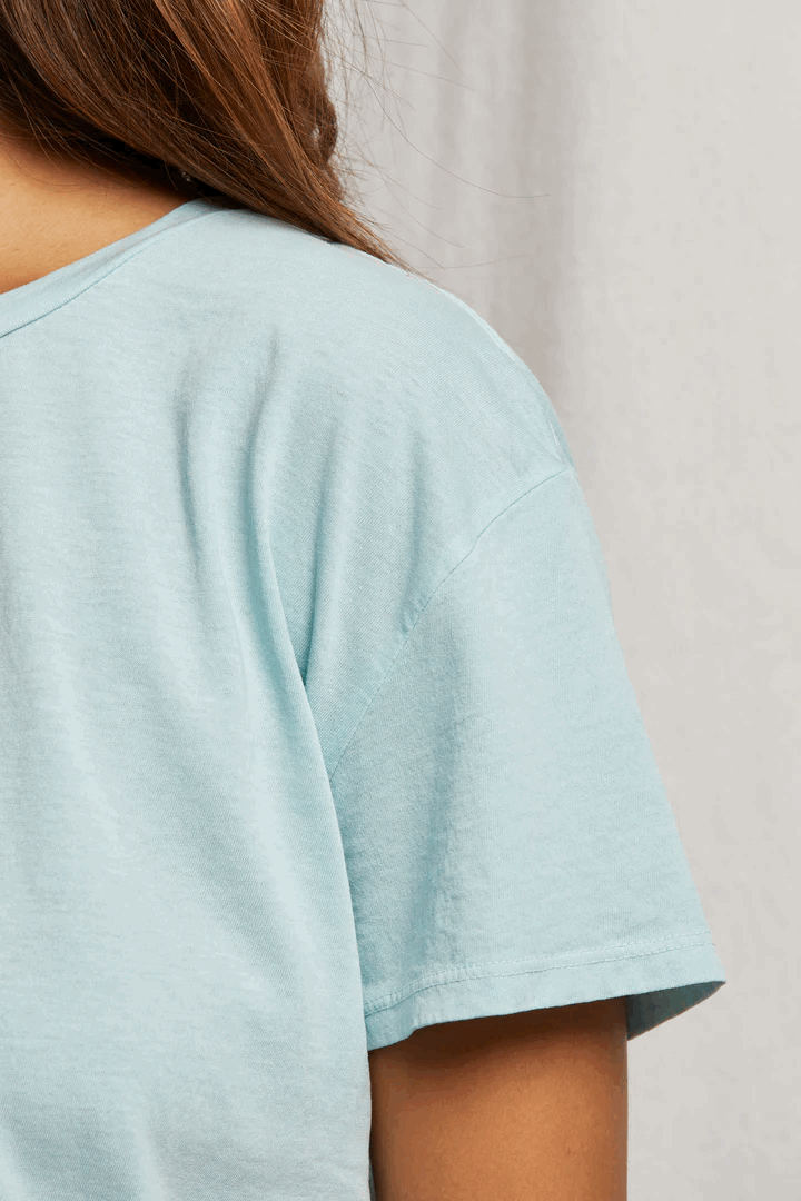 Perfect White Tee Harley Crew Neck Tee