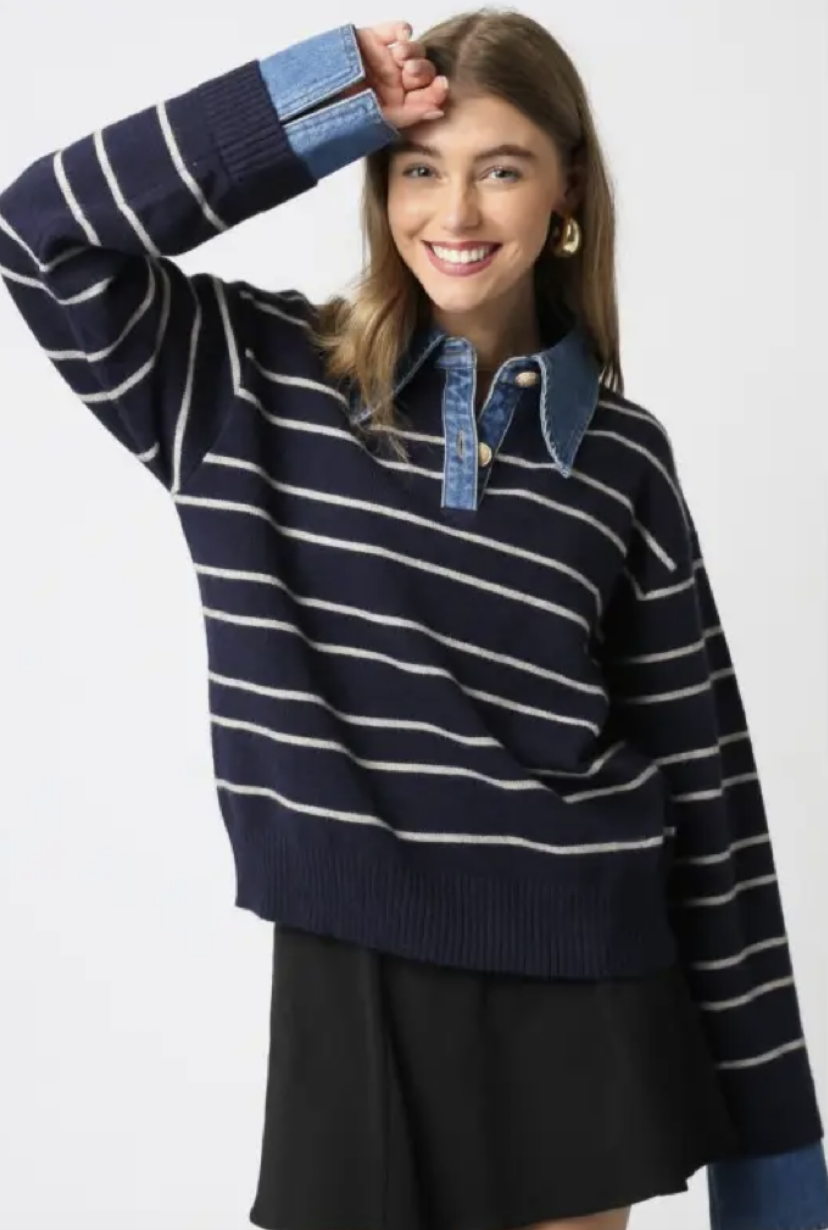 Sofia Striped Sweater