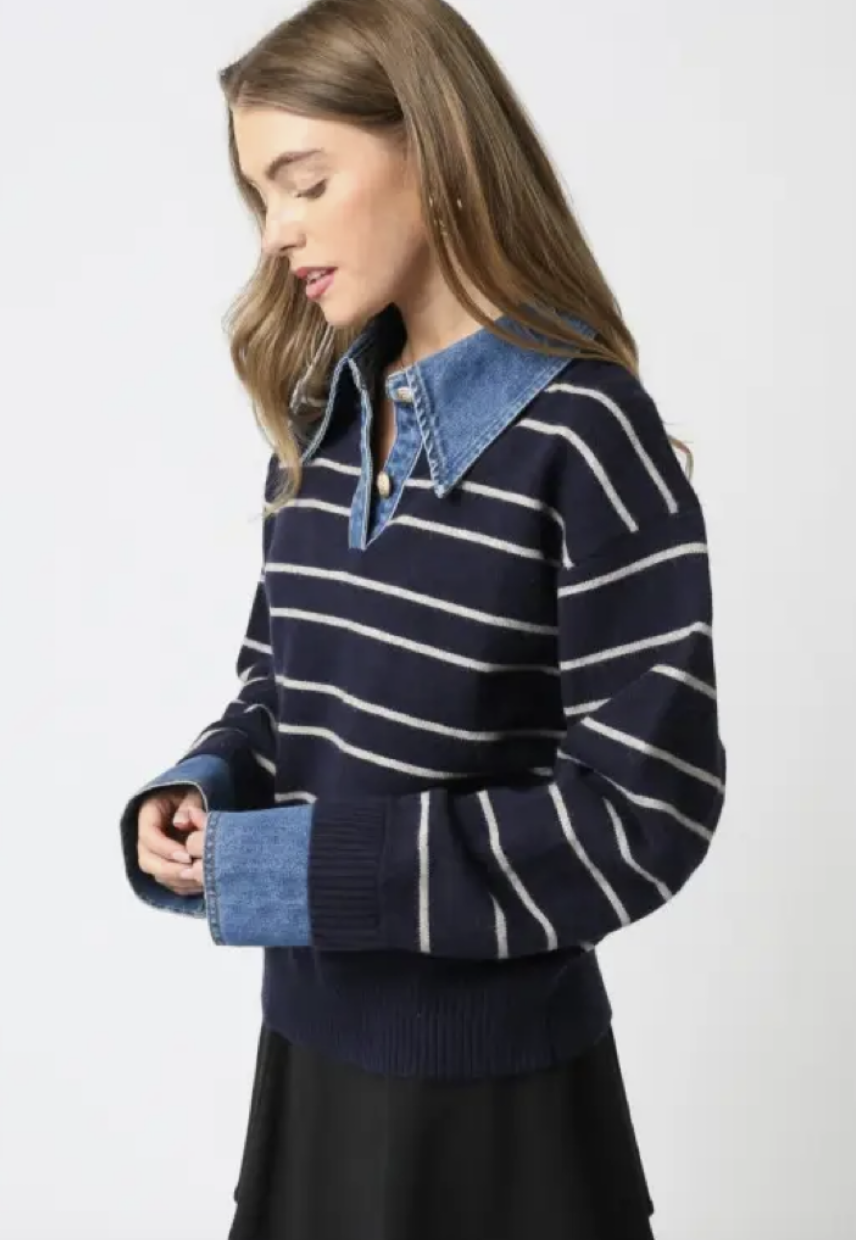 Sofia Striped Sweater