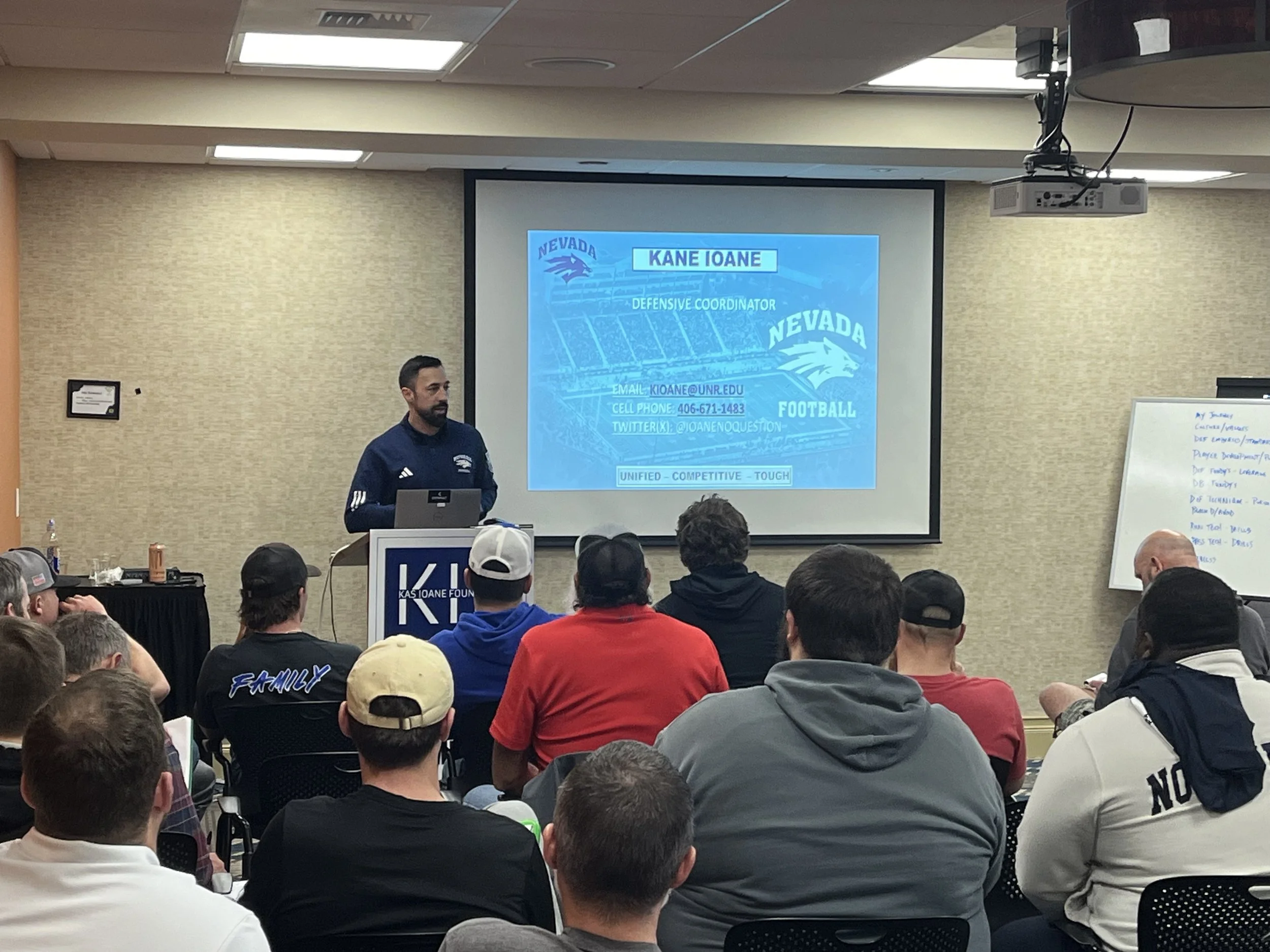 Kane Ioane (Defensive Coordinator Univ Of Nevada)