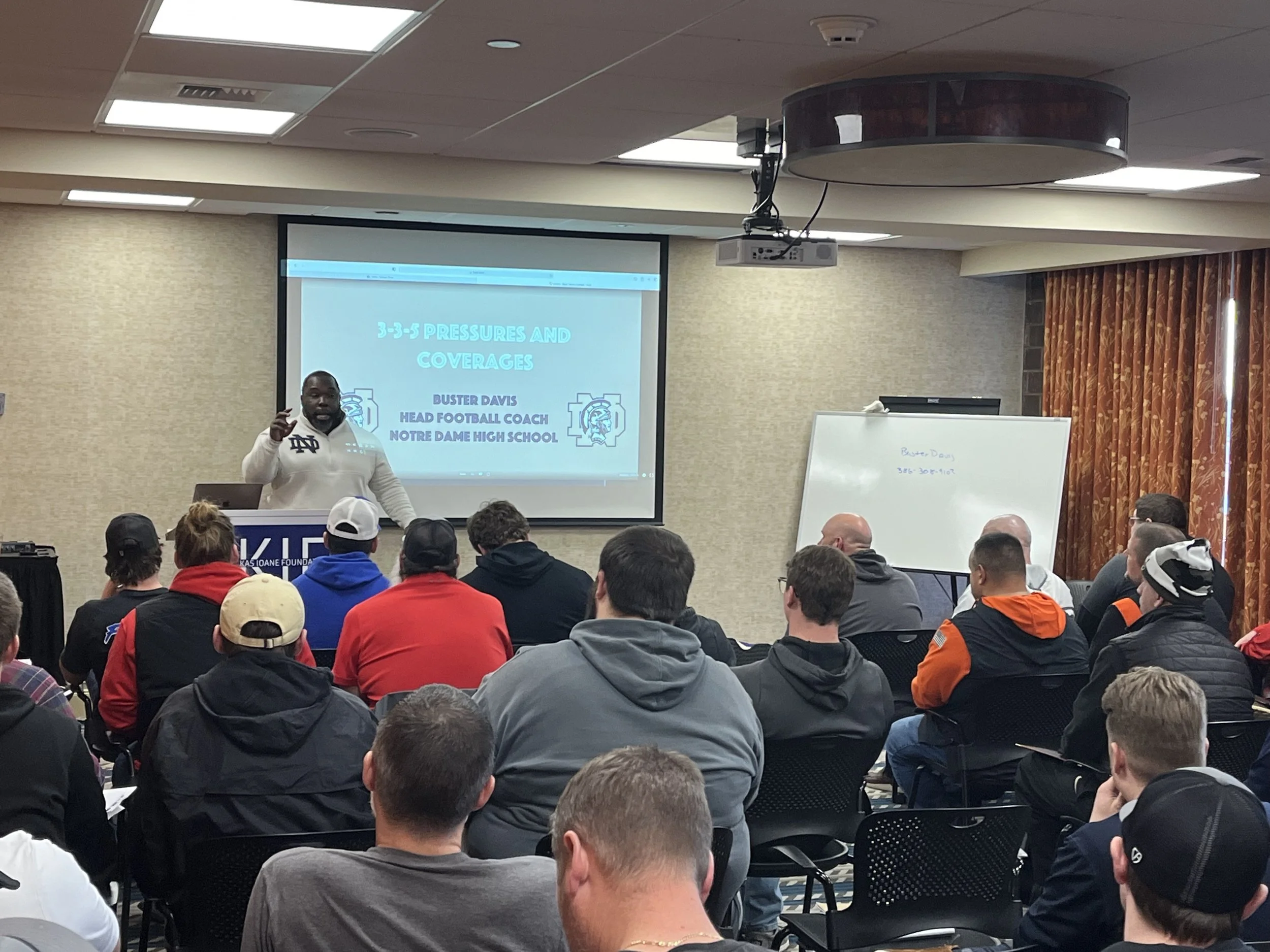 Buster Davis (Head Coach Notre Dame HS (OH))