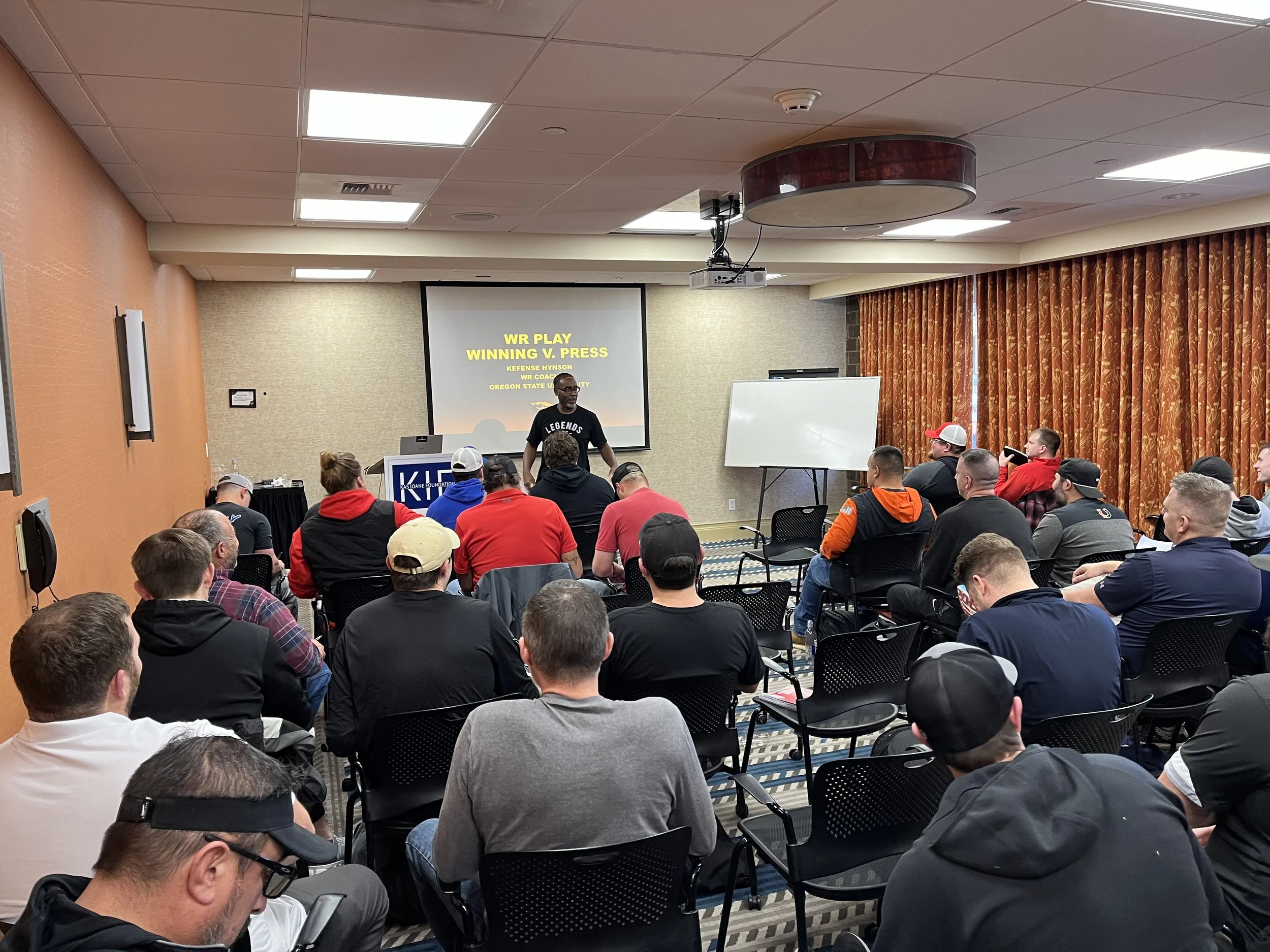 Kefense Hynson (Passing Game Coordinator Oregon State Univ)