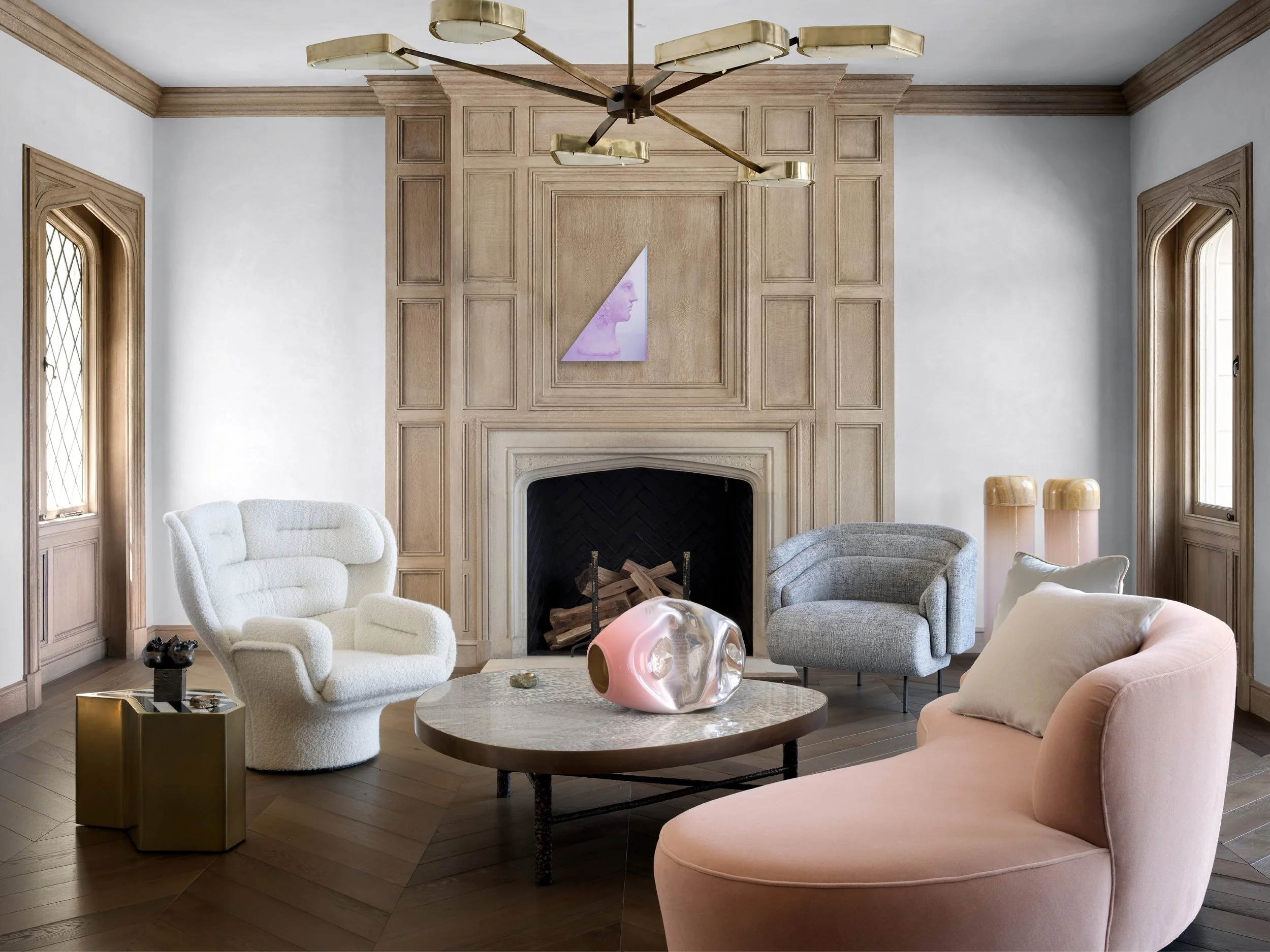 Designer: Geoffrey DeSousa Interior Design | Photographer: Jose Manuel Alorda | Stylist: Yedda Morrison | Press: Galerie Magazine