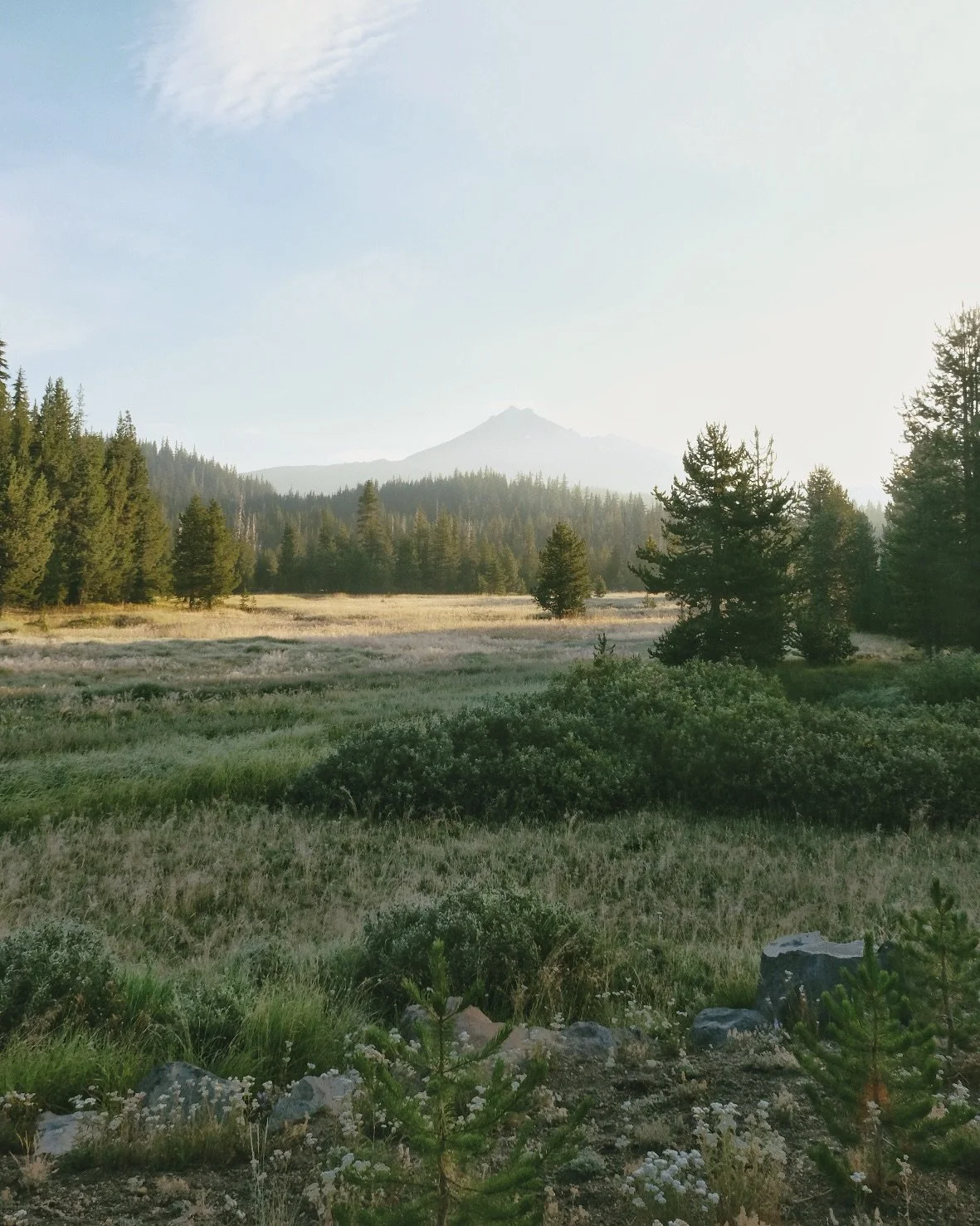 Oregon in August = pure magic. 🌲✨
This road trip took me through some of the most iconic landscapes in the state, alpine mornings near Broken Top and Sparks Lake, to hiking Smith Rock, and finally down south to the deep blue of Crater Lake National