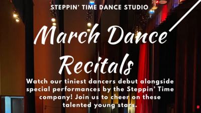 Steppin' Time Pre-School/5+ Mid Season Recital 2026